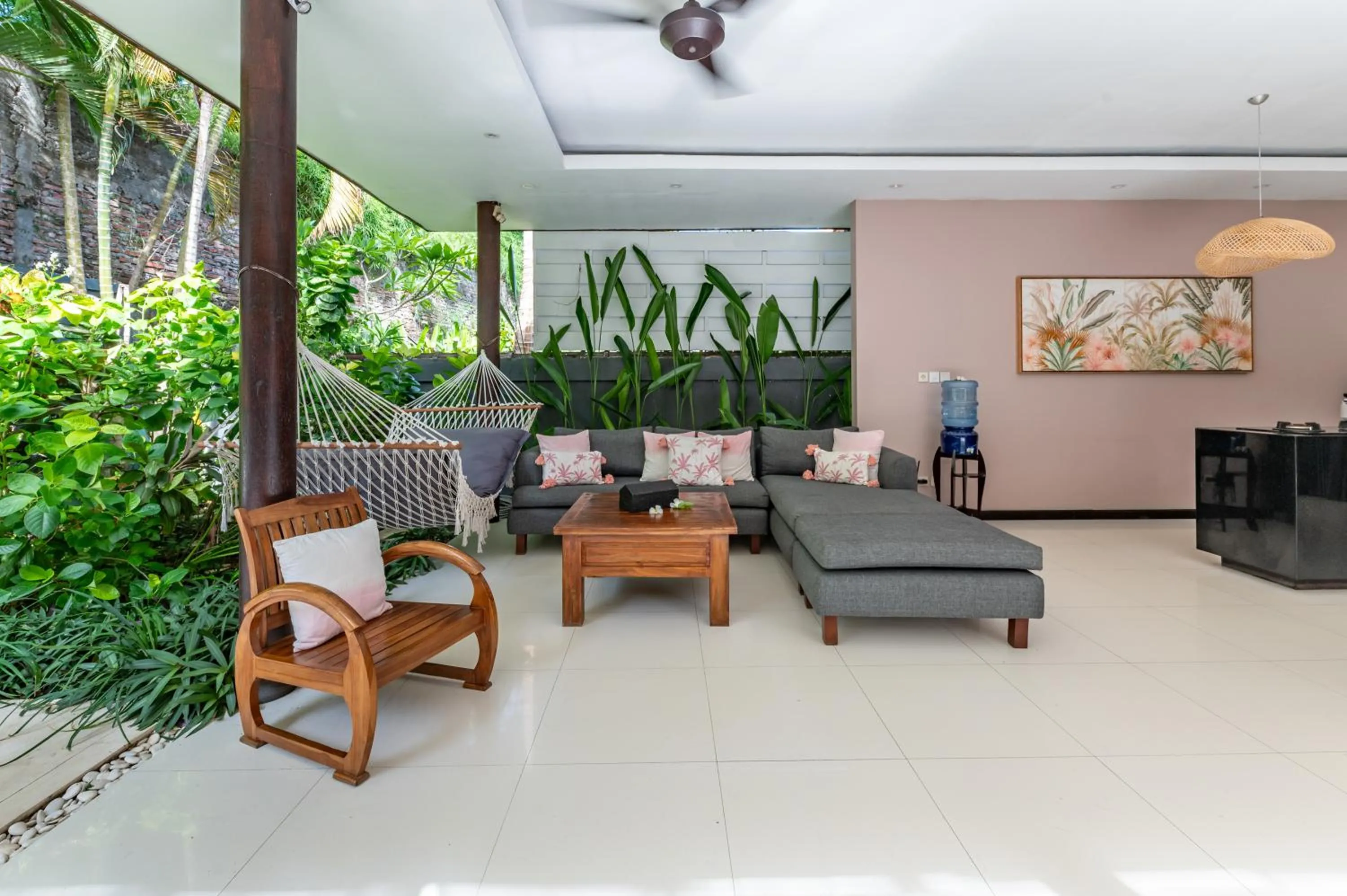 Living room in Villa Coco Bali