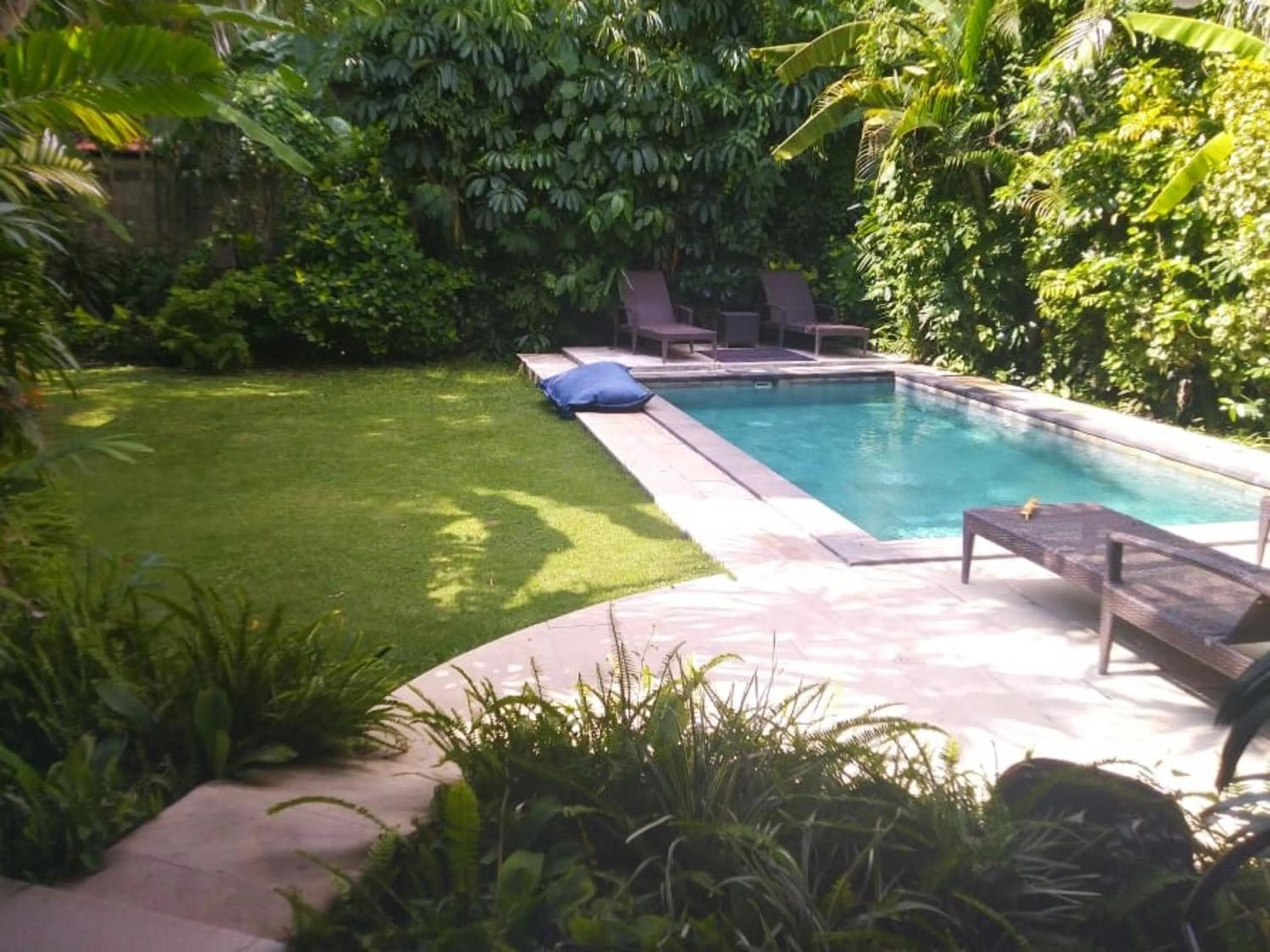 Garden view in Villa Coco Bali