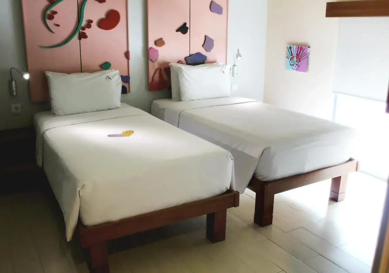 Bed in Maxonehotels At Sabang