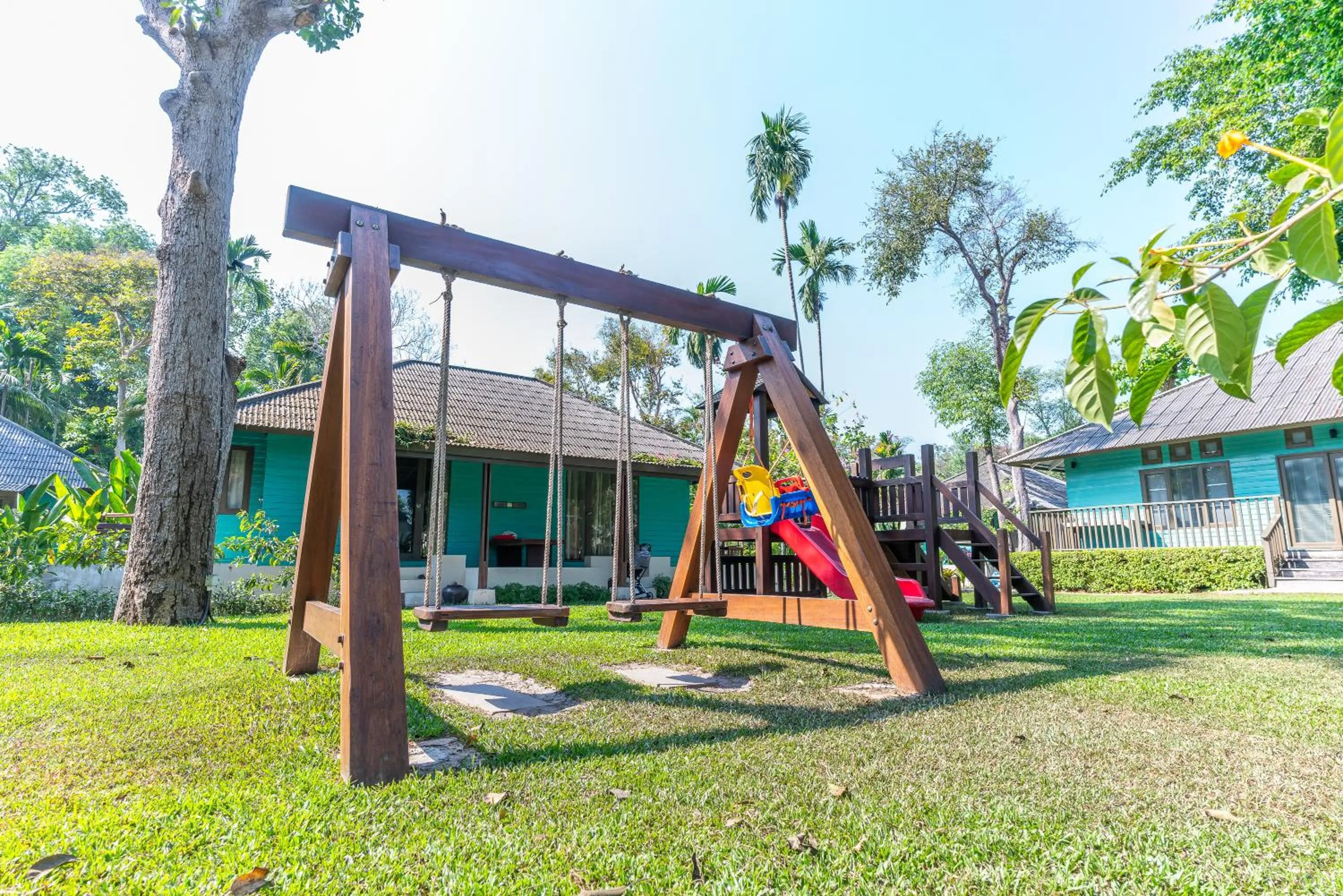 Children play ground in Sai Kaew Beach Resort