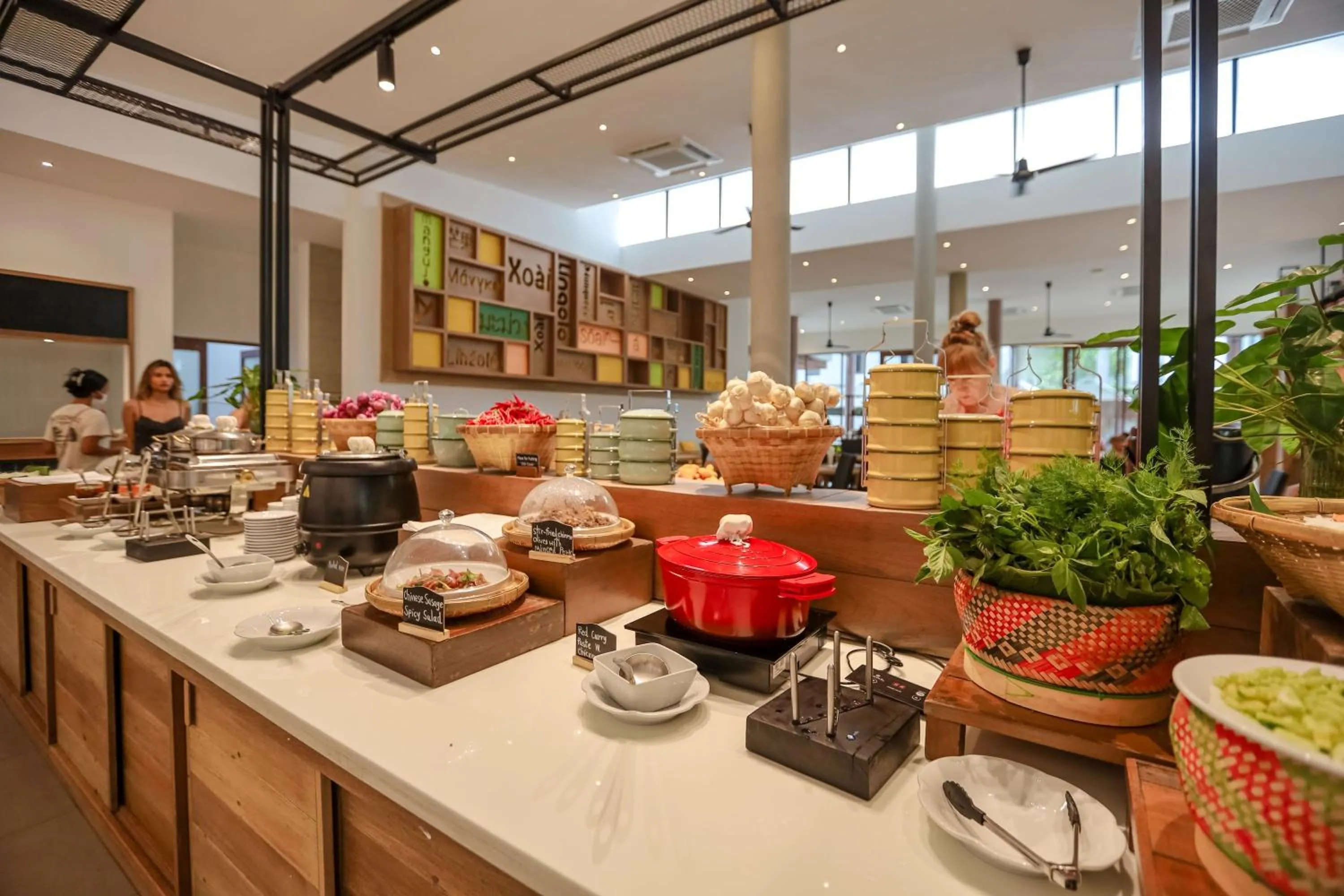 Breakfast in Sai Kaew Beach Resort