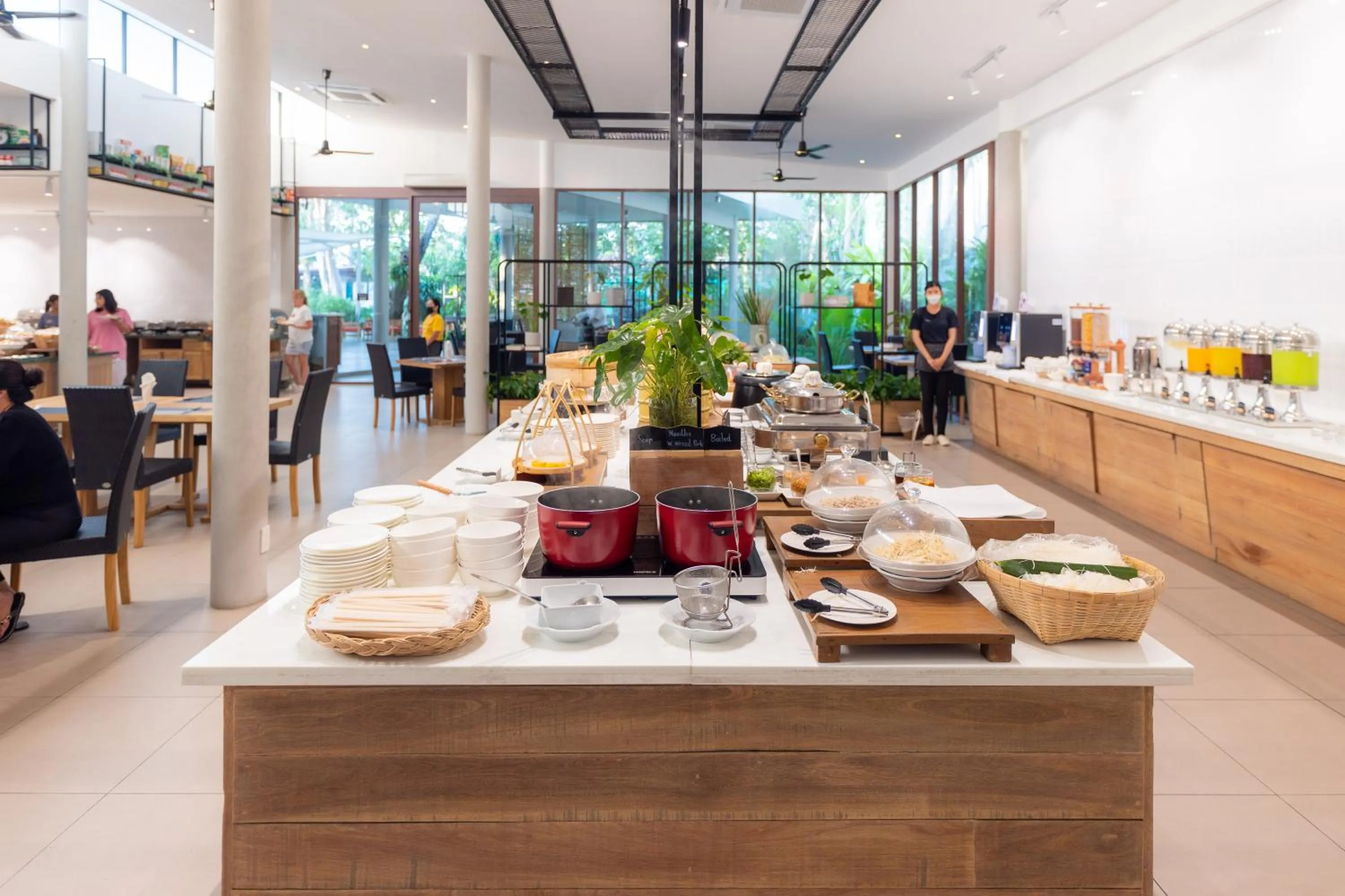 Breakfast in Sai Kaew Beach Resort