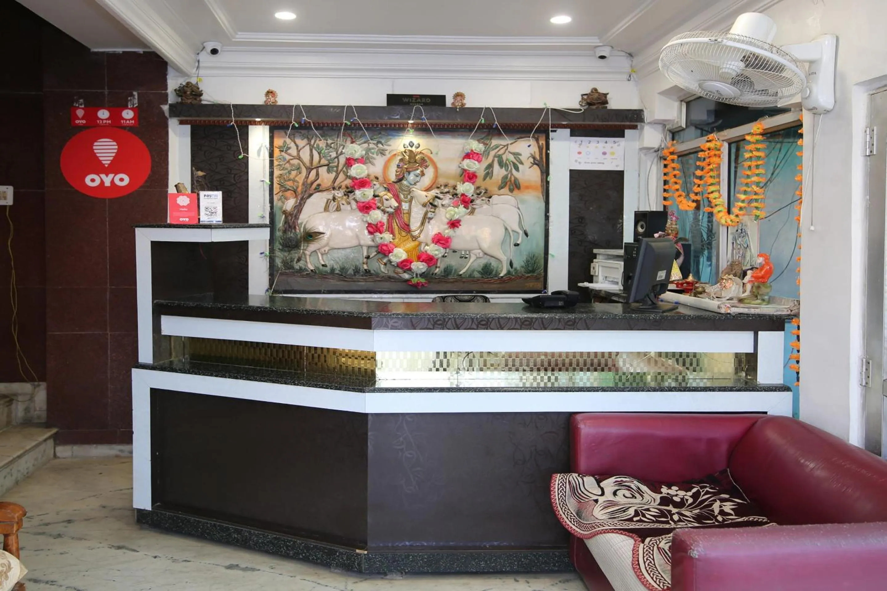 Lobby or reception in Hotel O Dwarika Inn