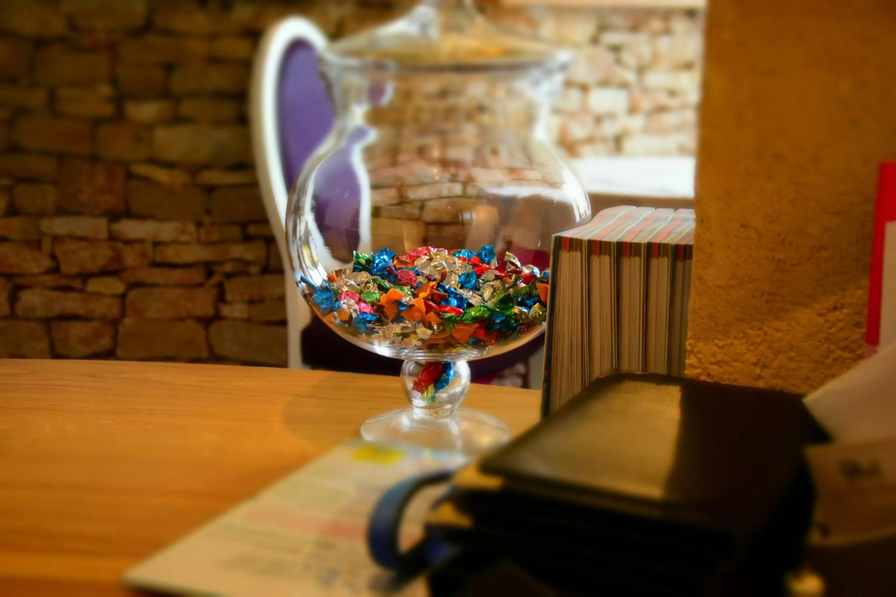 Lobby or reception in Le Petit Relais