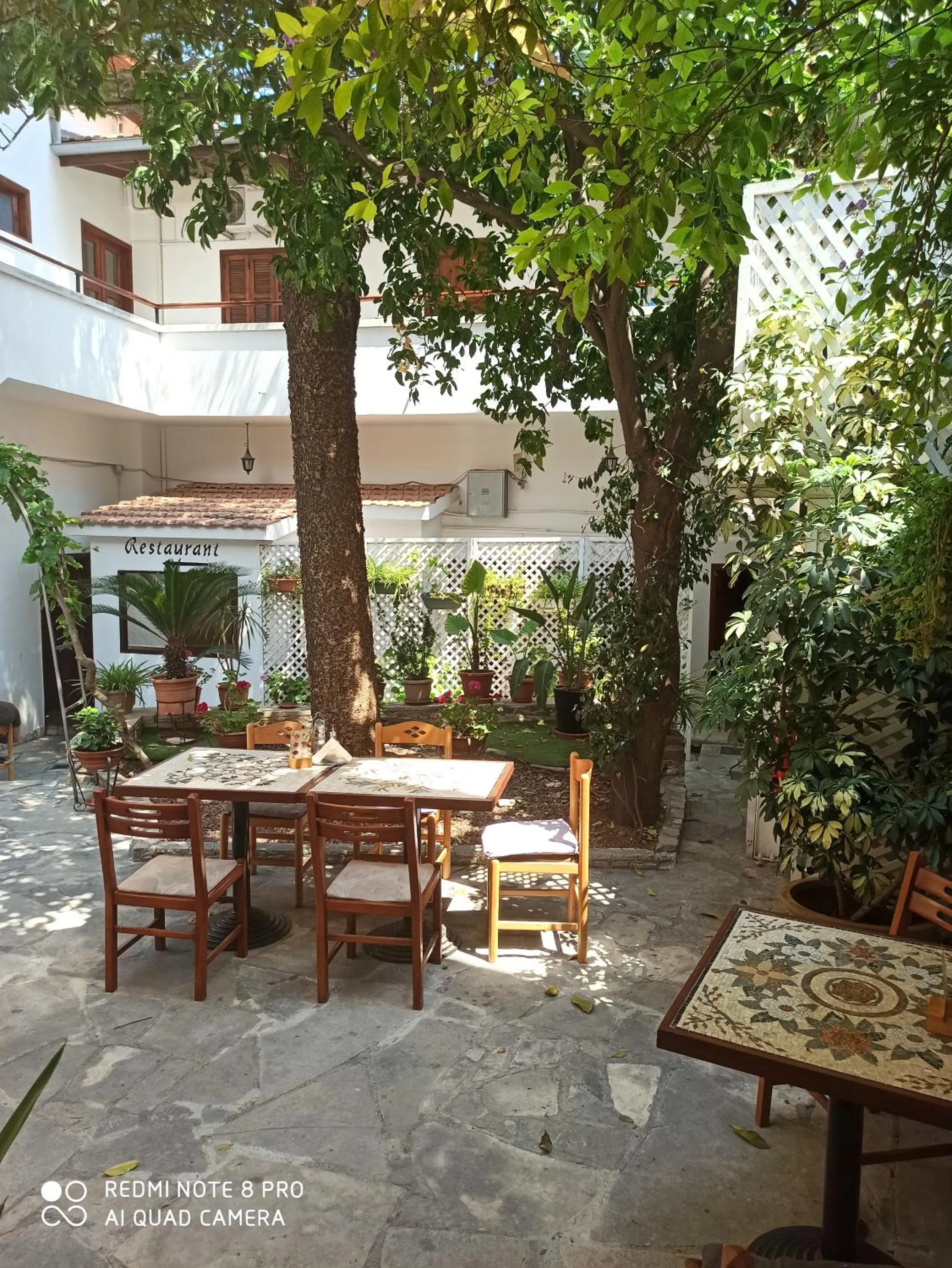 Patio in Lefkara Hotel