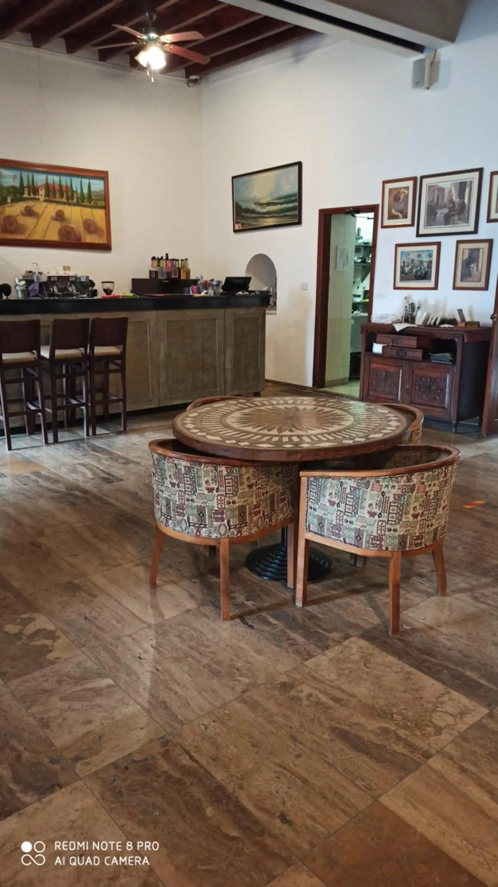 Kitchen or kitchenette in Lefkara Hotel