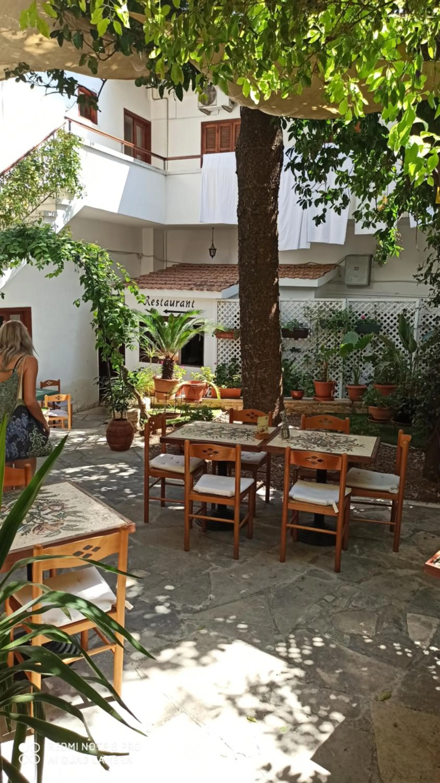 Patio in Lefkara Hotel