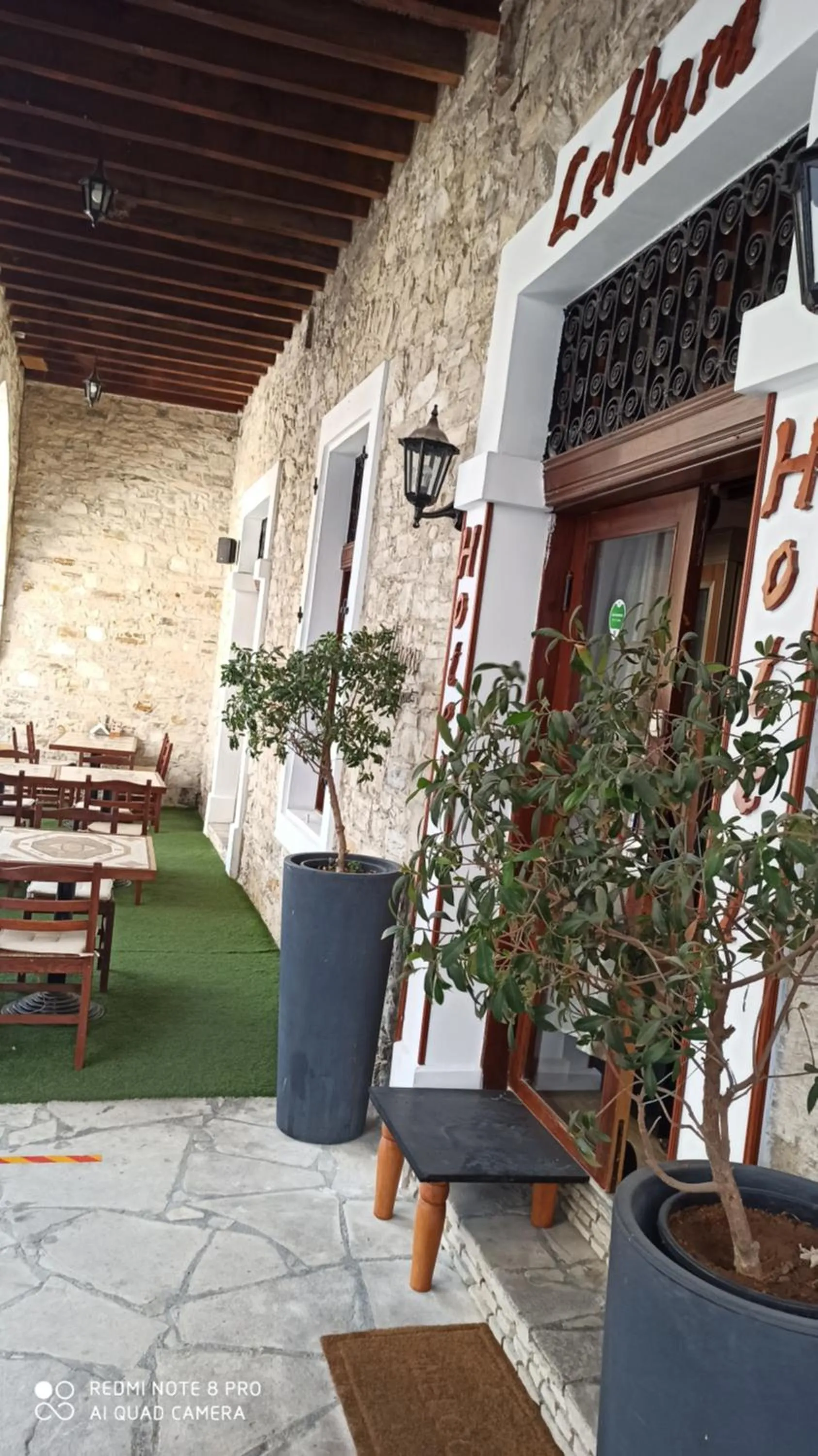 Facade/entrance in Lefkara Hotel