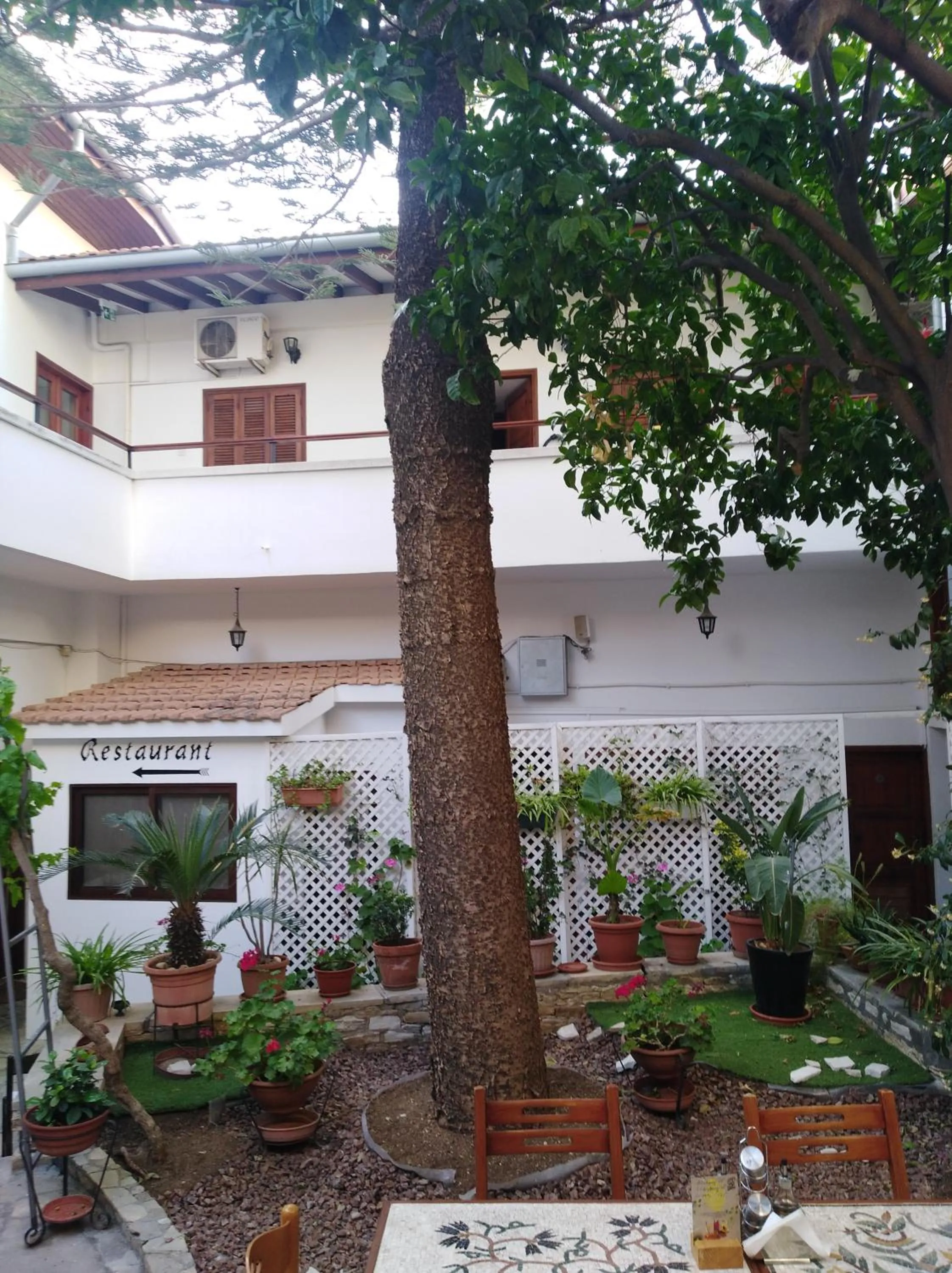 Patio in Lefkara Hotel
