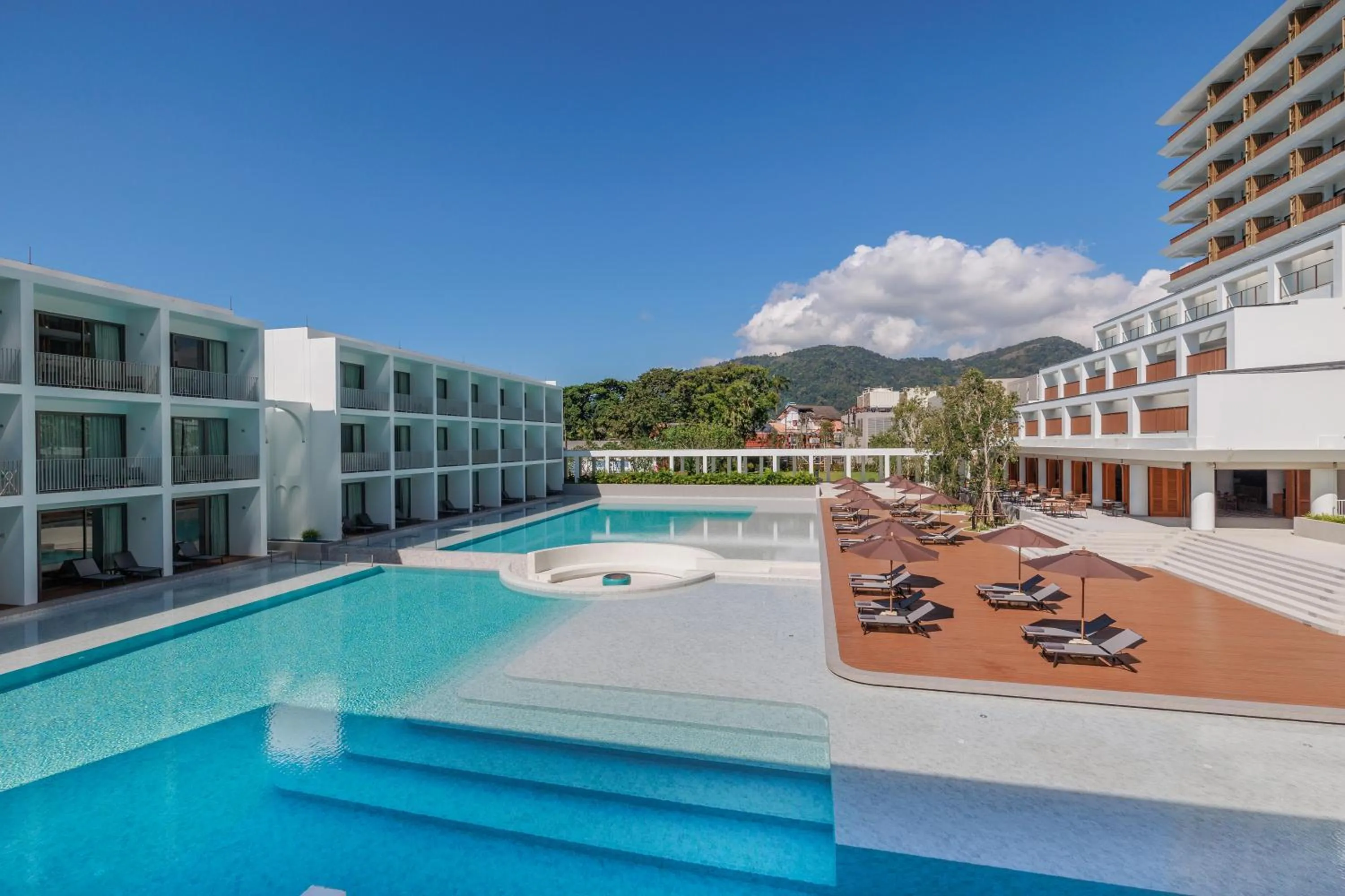 Swimming pool in Patong Beach Hotel by See2Sea