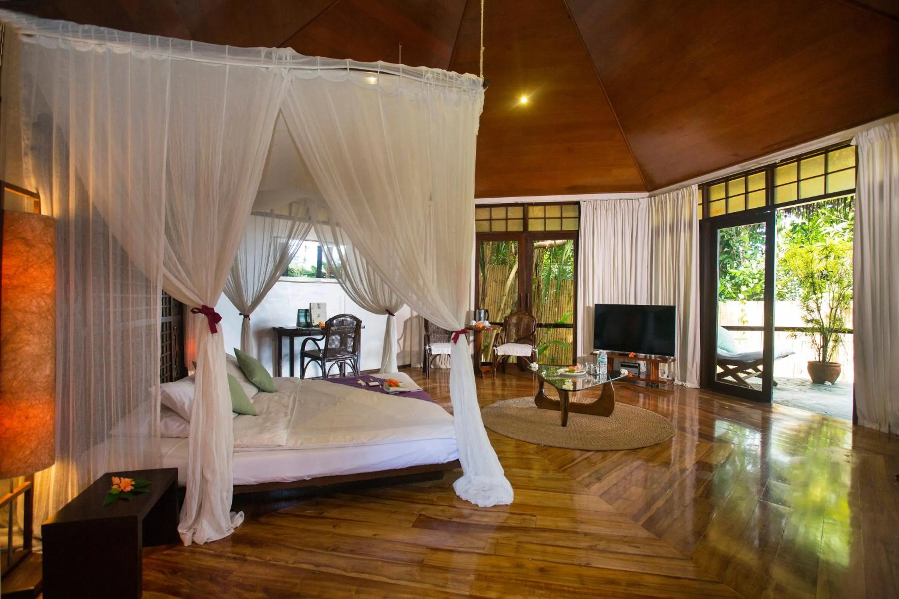 Bed in Mandala Spa & Resort Villas