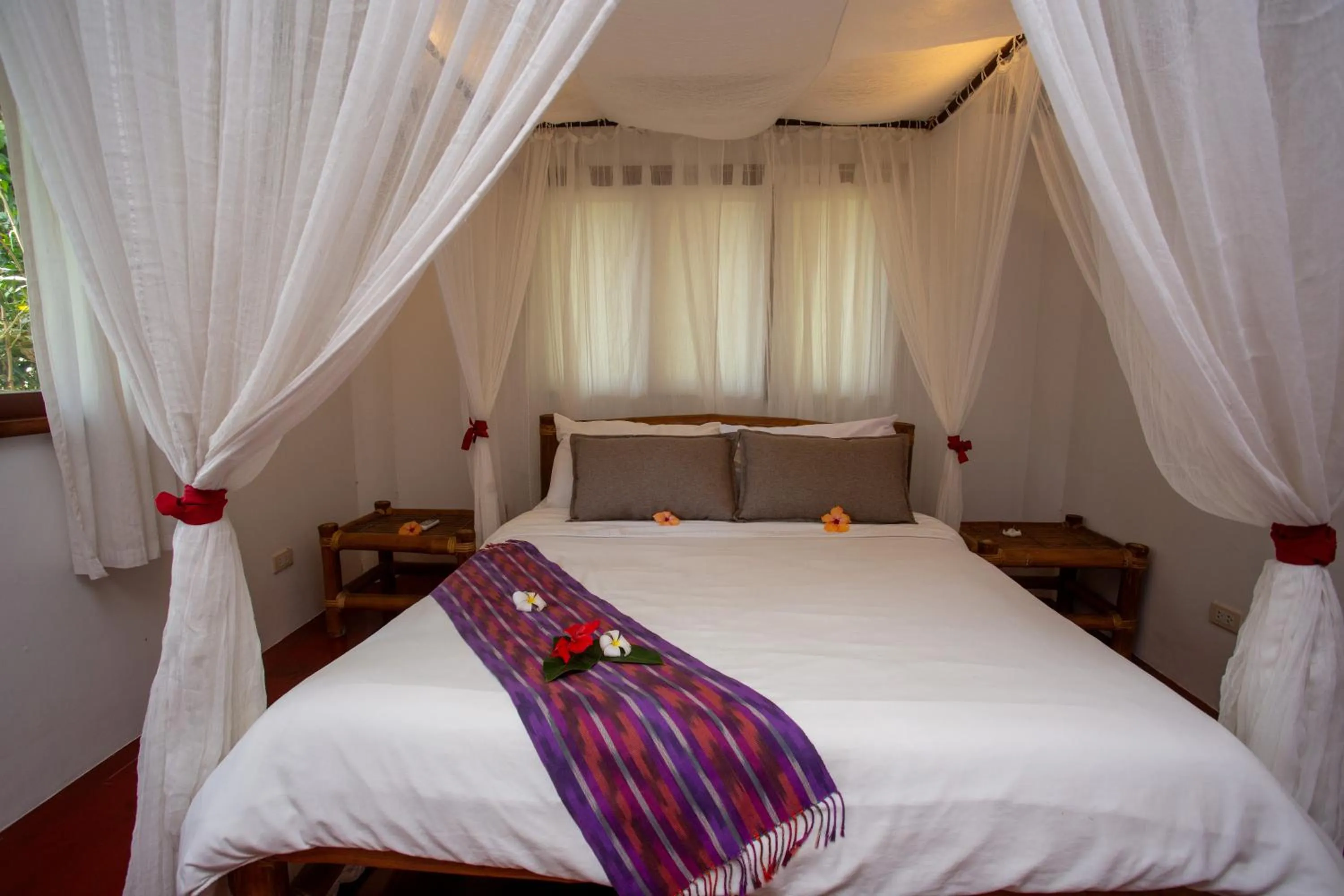 Bed in Mandala Spa & Resort Villas