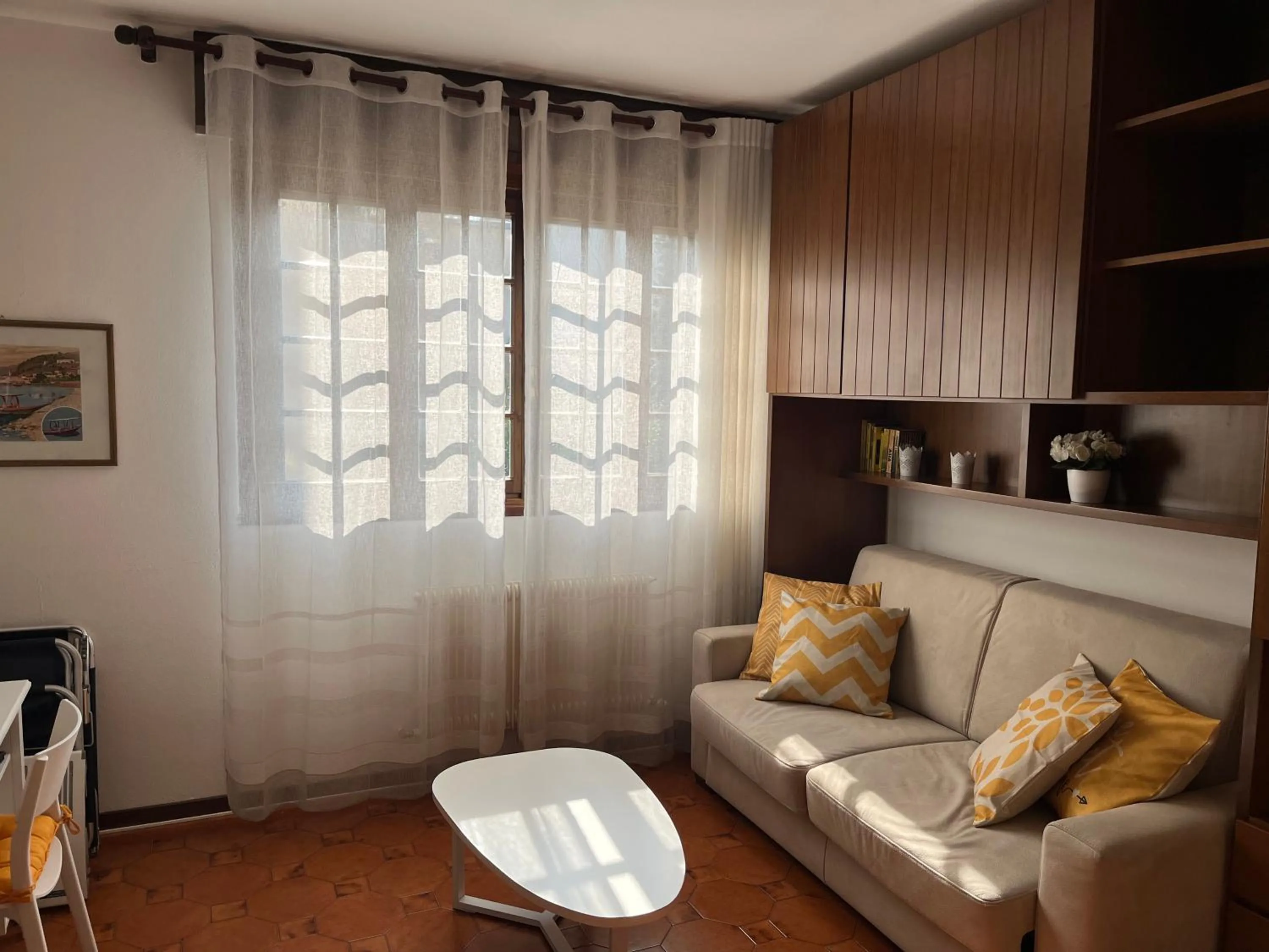Seating area in Casa Ambra Comfort Studio