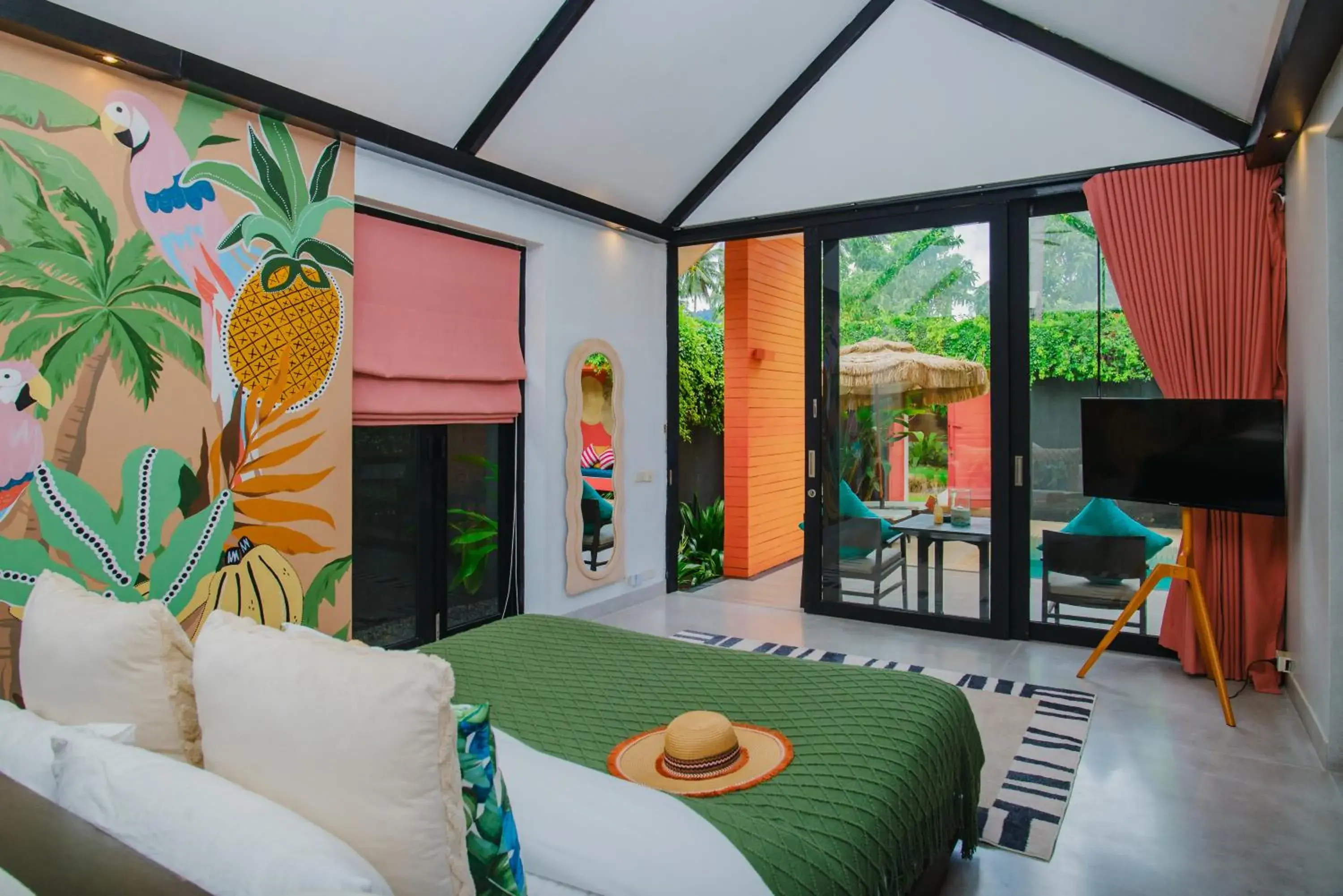 Communal lounge/ TV room, Bed in Tolani Resort Koh Samui Communal lounge/ TV room, Bed in Tolani Resort Koh Samui