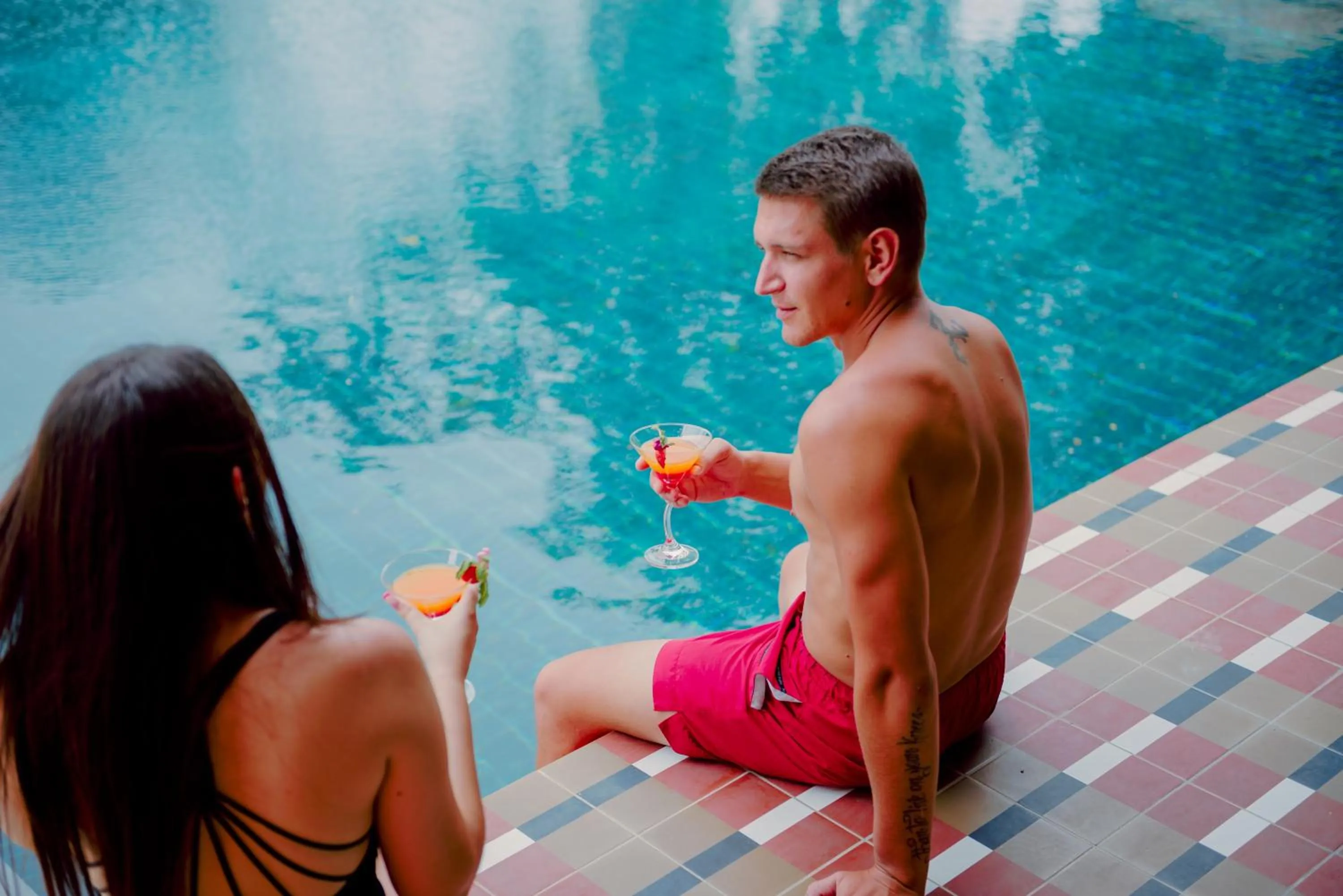 Swimming pool in Tolani Resort Koh Samui