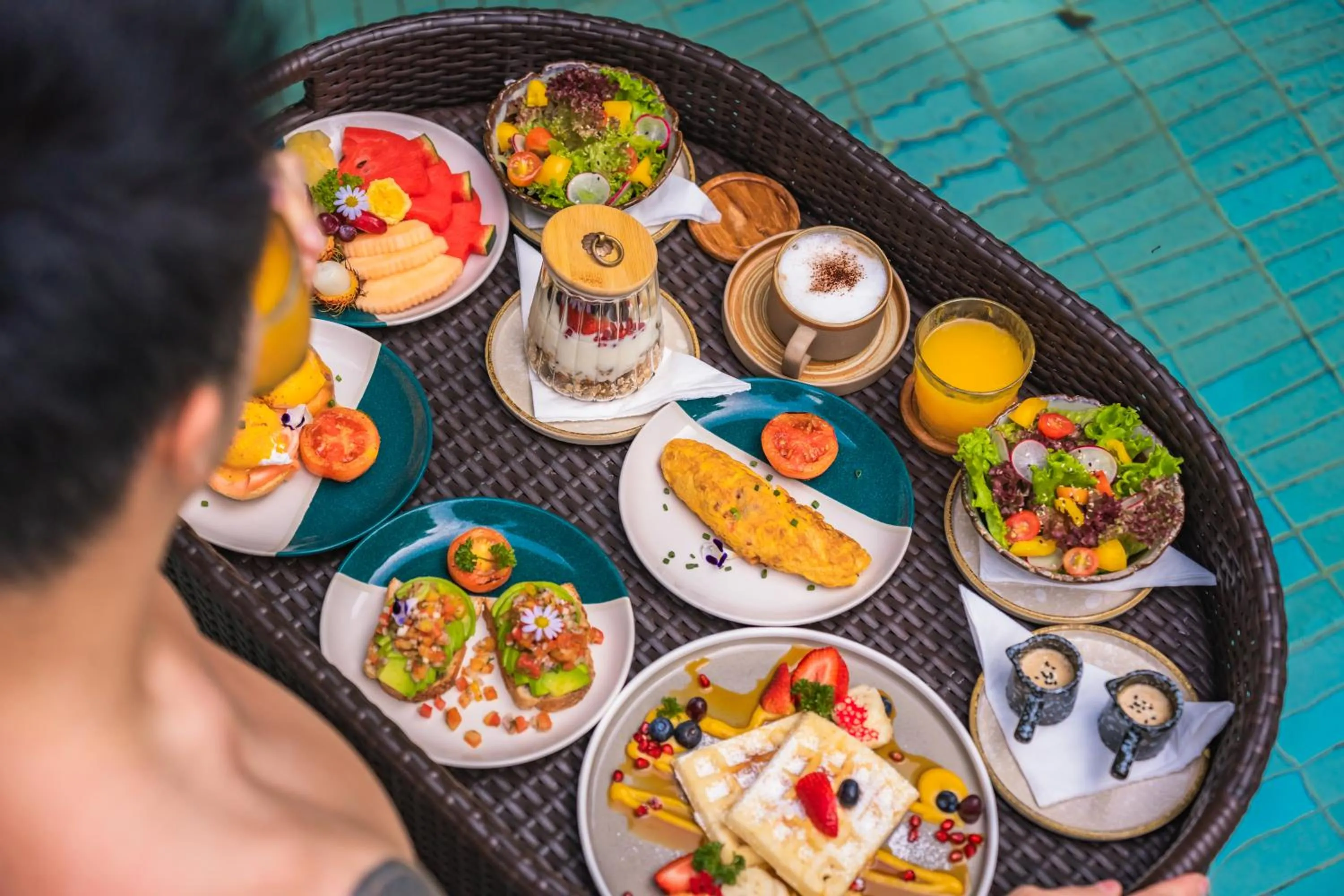 Breakfast in Tolani Resort Koh Samui