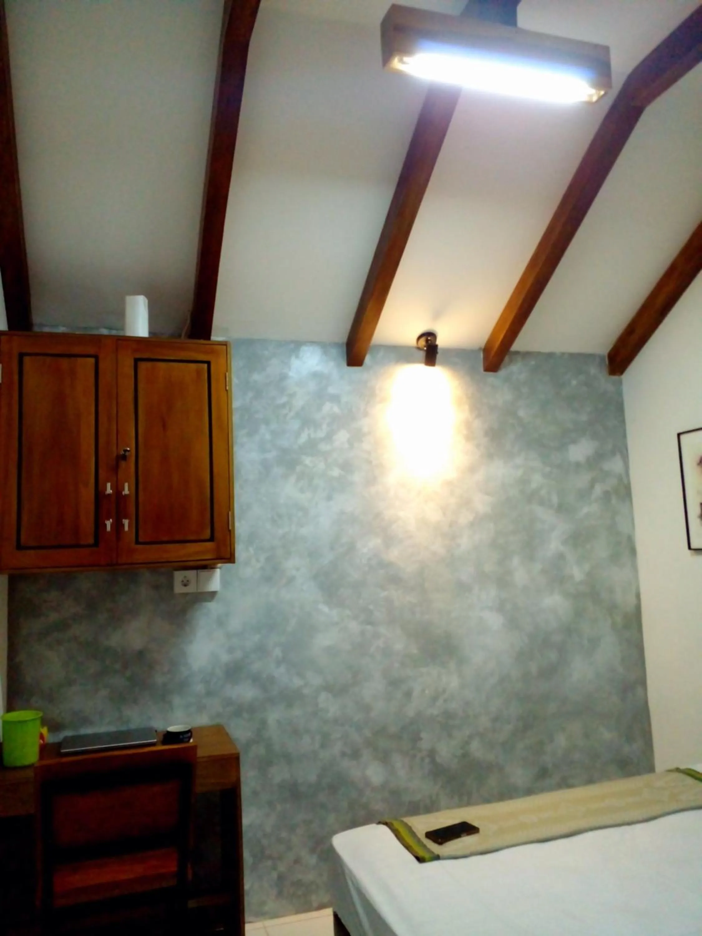 Bed in Fajar Home Stay Batukaras