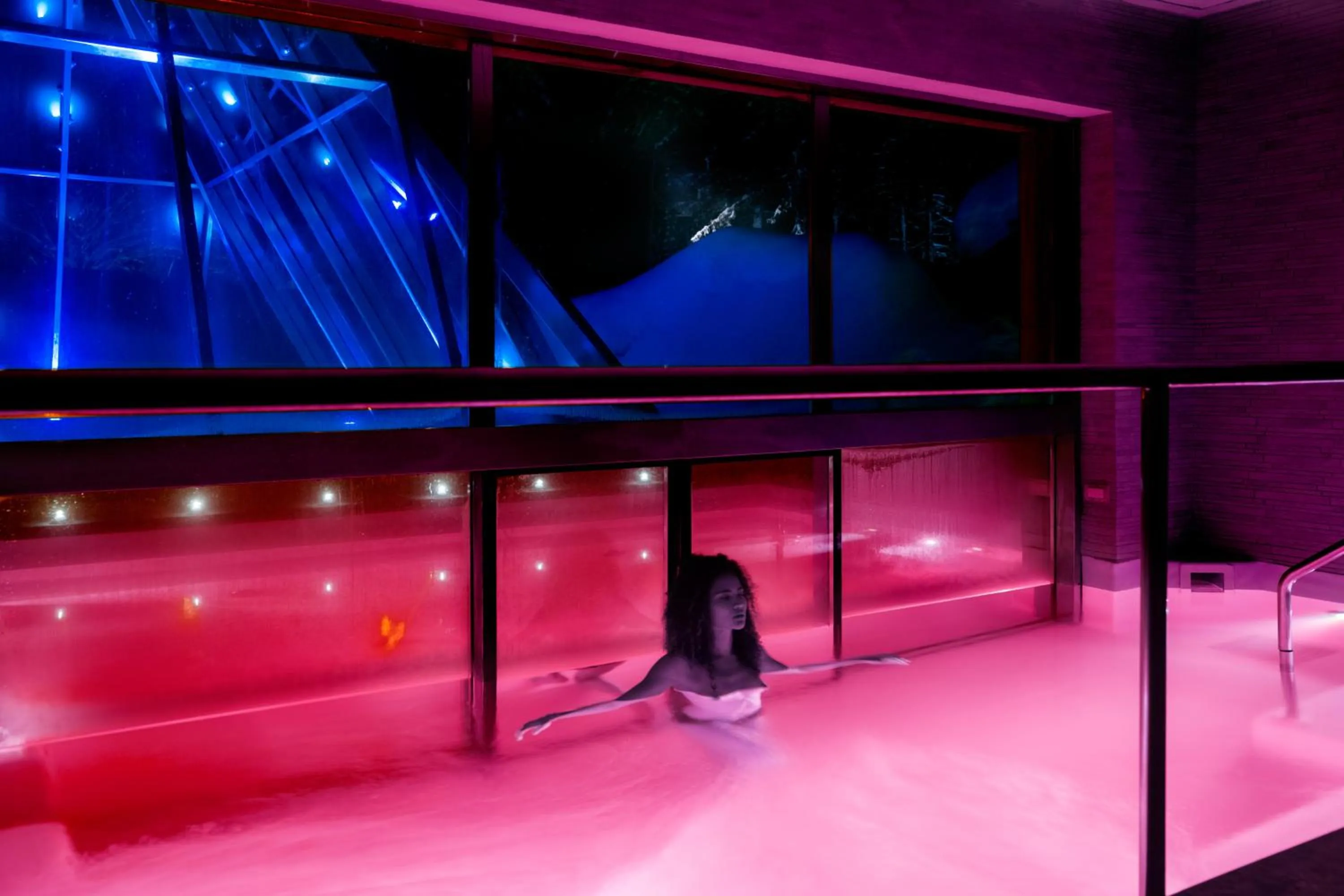 Open Air Bath in Val di Luce SPA Resort