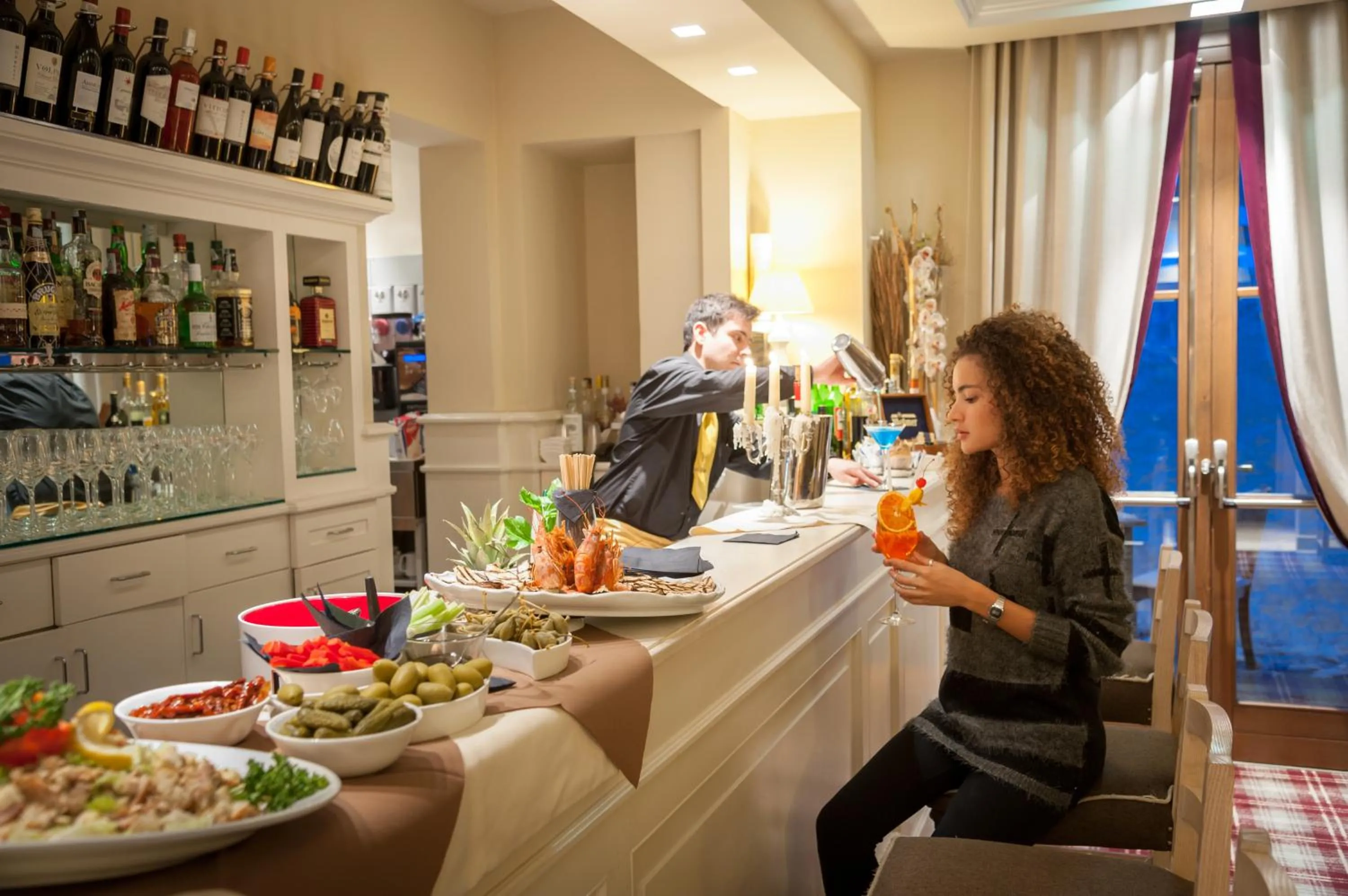 Lounge or bar in Val di Luce SPA Resort