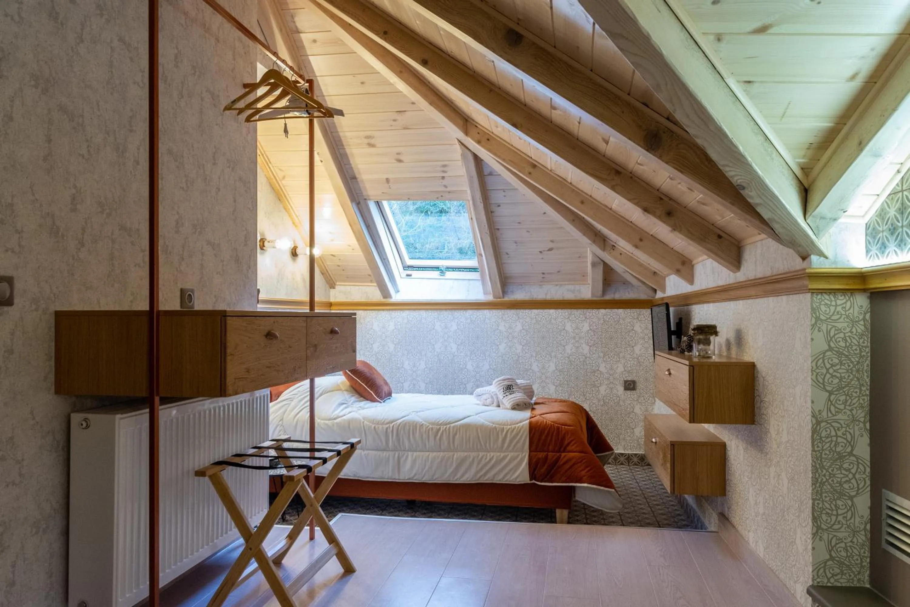 Bed in Villa Virginia Hotel