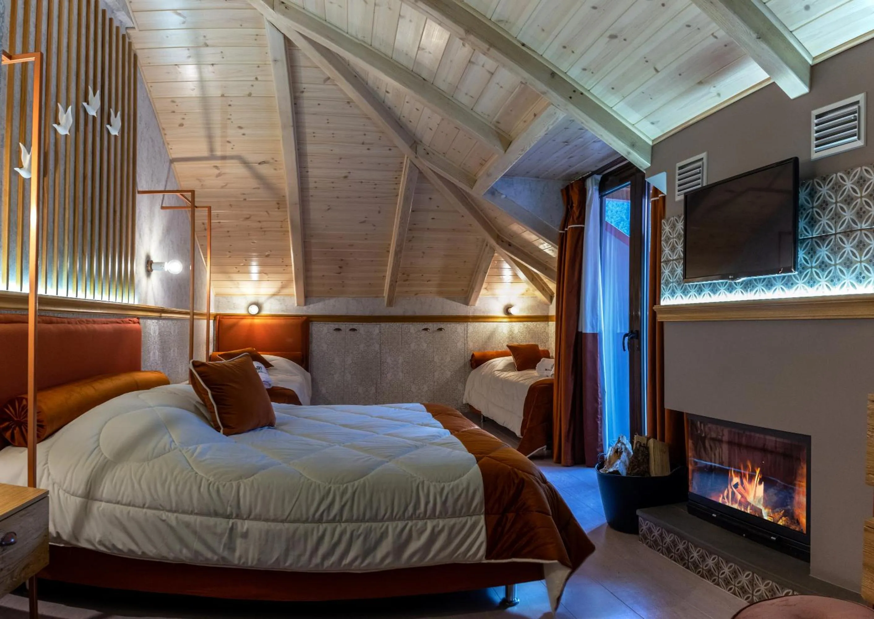 Photo of the whole room, Bed in Villa Virginia Hotel