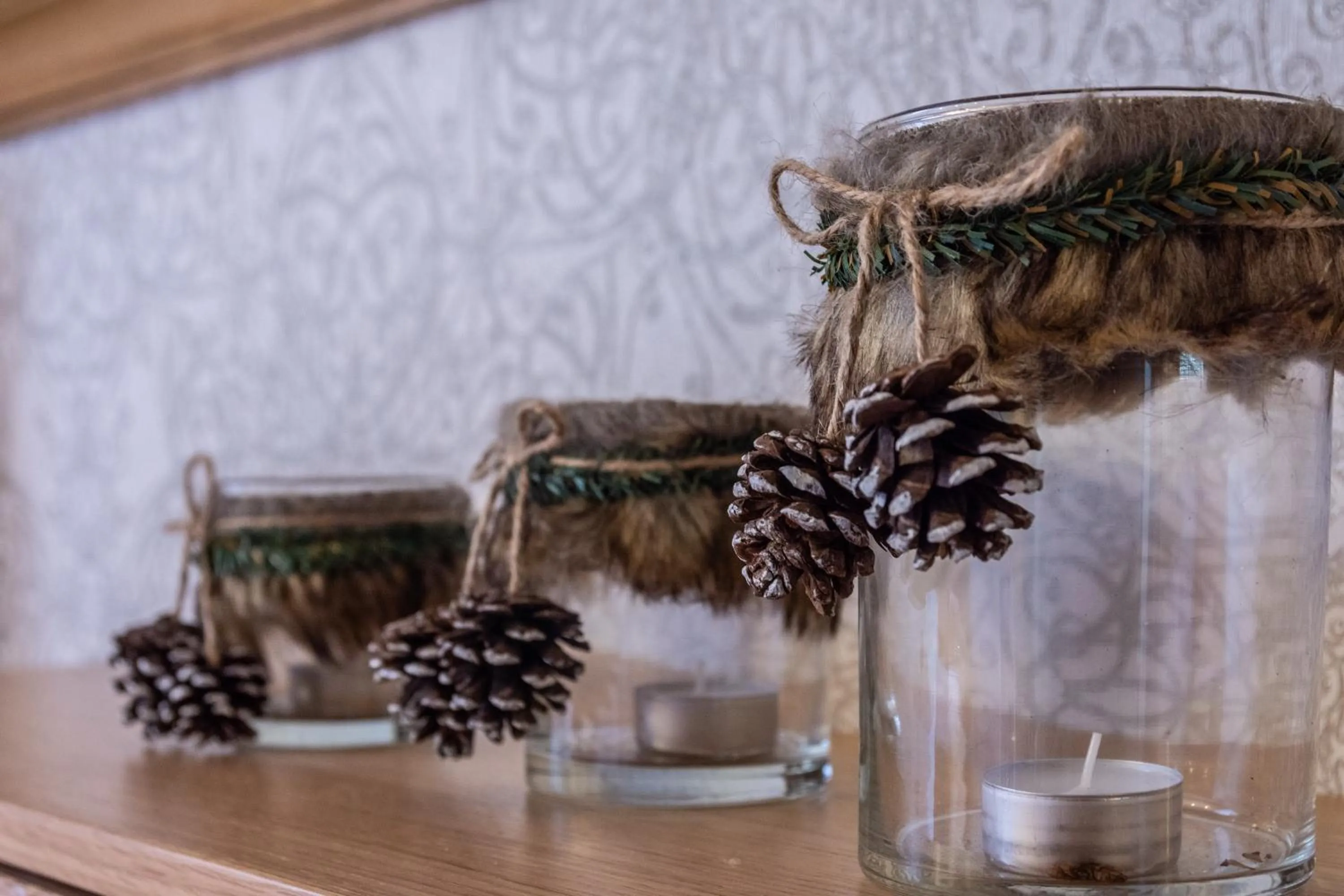 Decorative detail in Villa Virginia Hotel