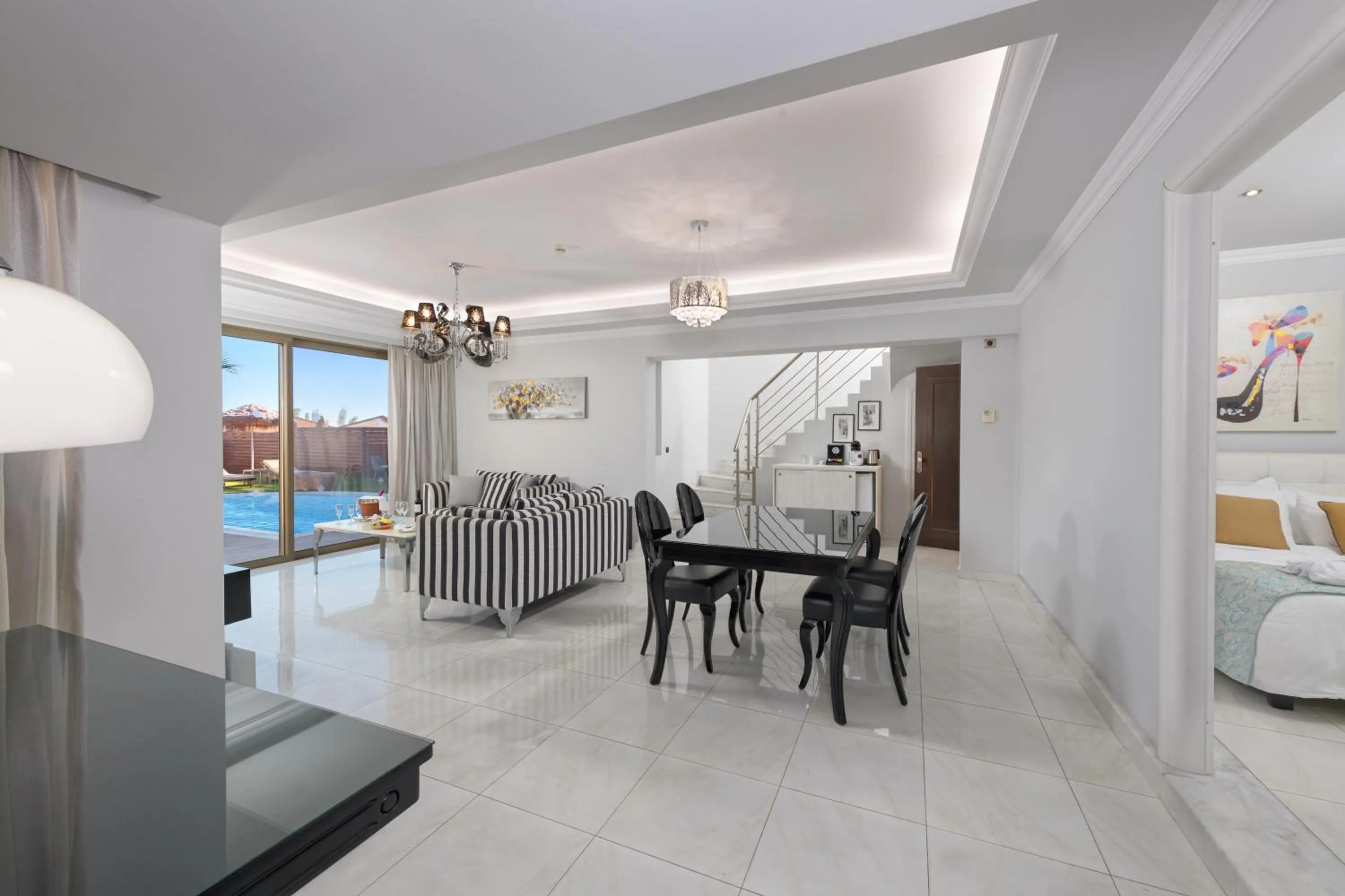 Living room in La Marquise Luxury Resort Complex