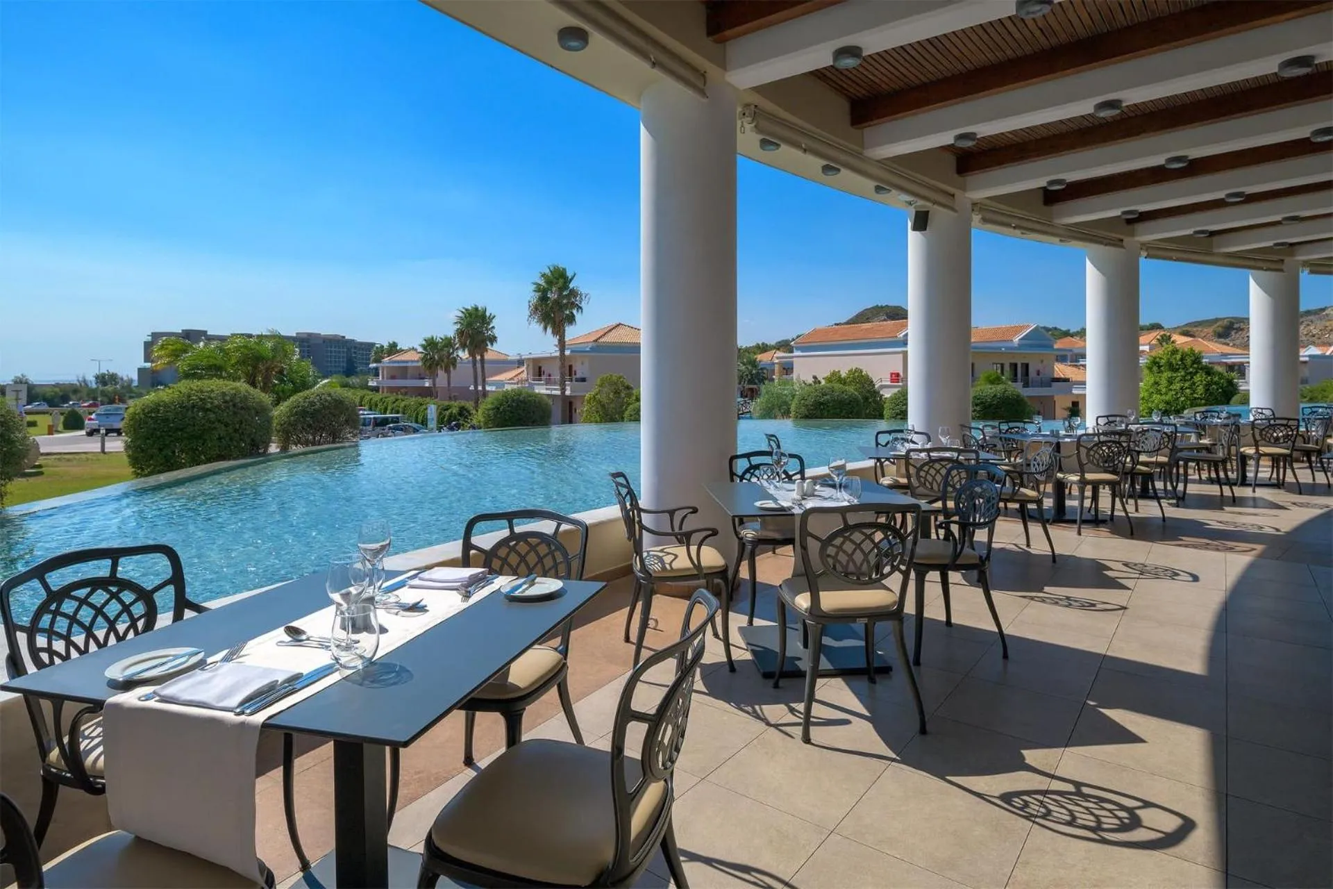 Restaurant/places to eat in La Marquise Luxury Resort Complex