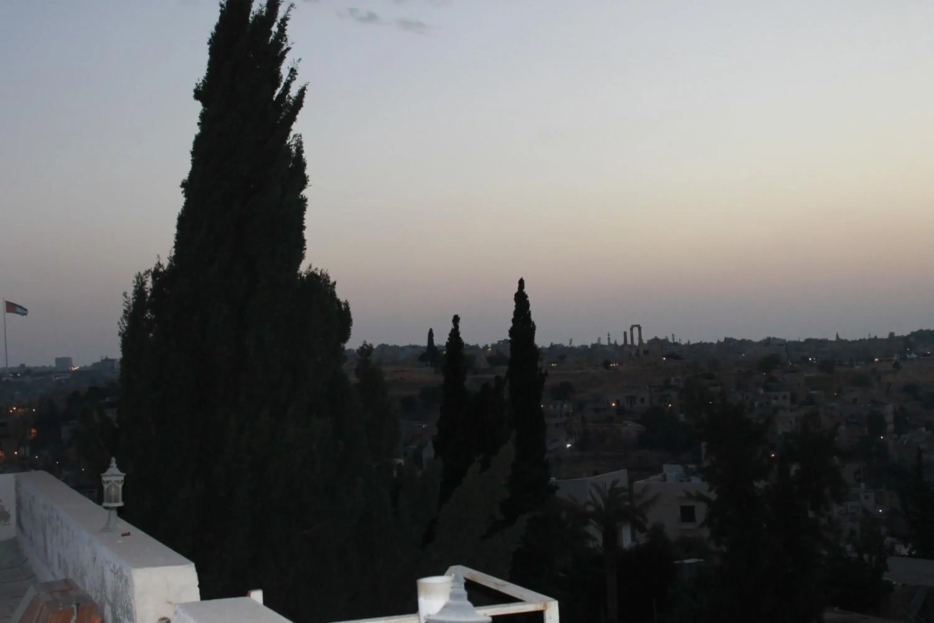 City view in Jabal Amman Hotel (Heritage House)