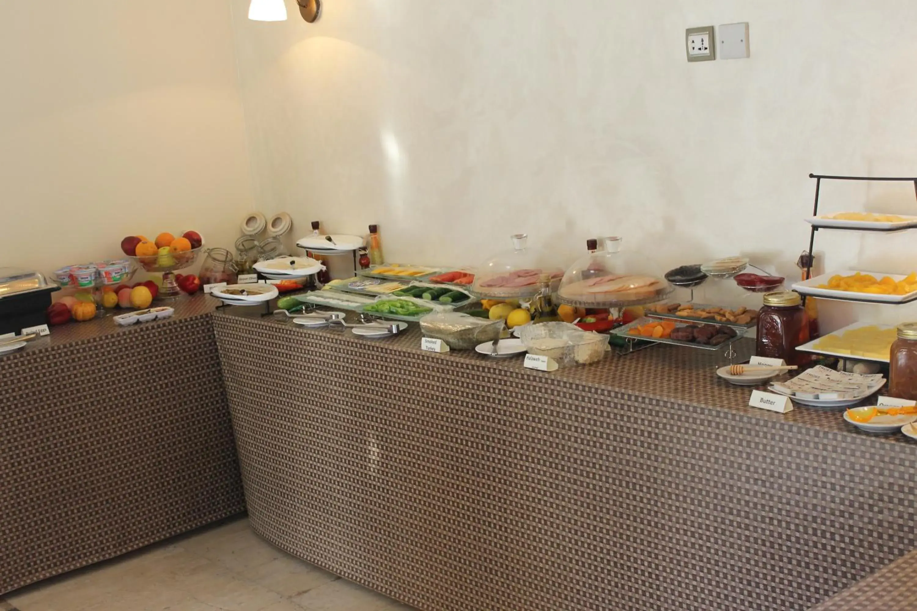 Breakfast in Jabal Amman Hotel (Heritage House)