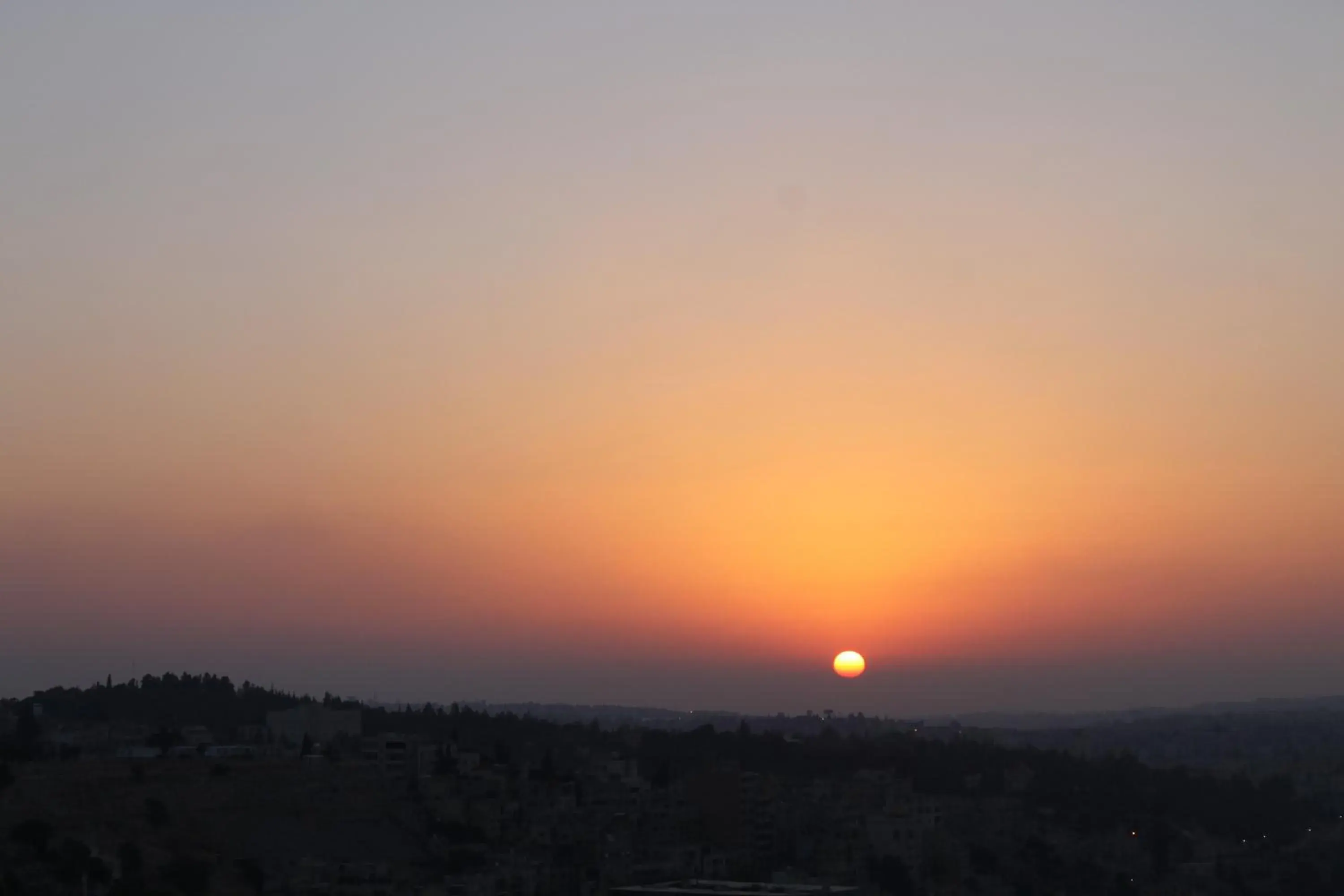 City view, Sunrise/Sunset in Jabal Amman Hotel (Heritage House)
