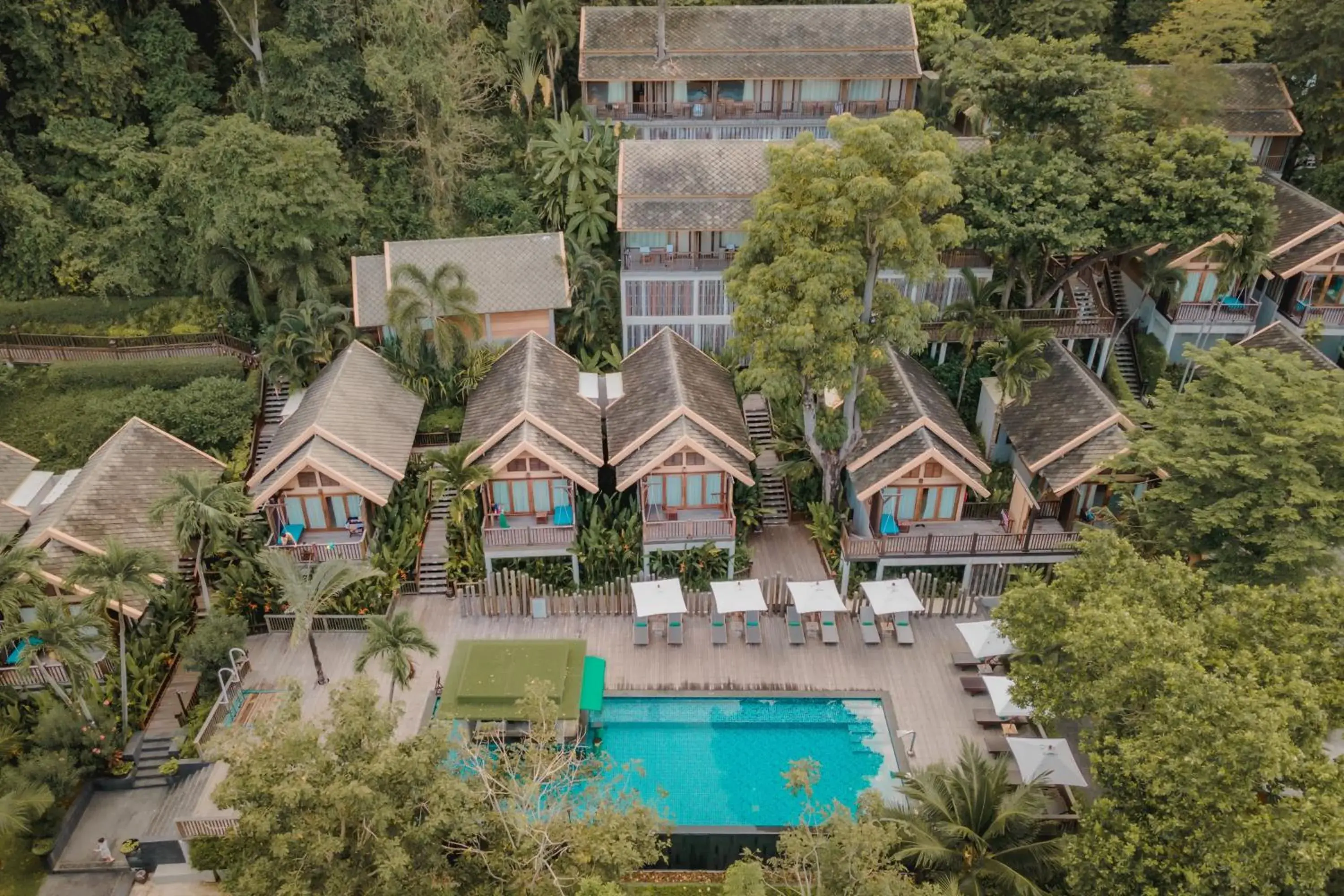 Property building in Ao Prao Resort Property building in Ao Prao Resort