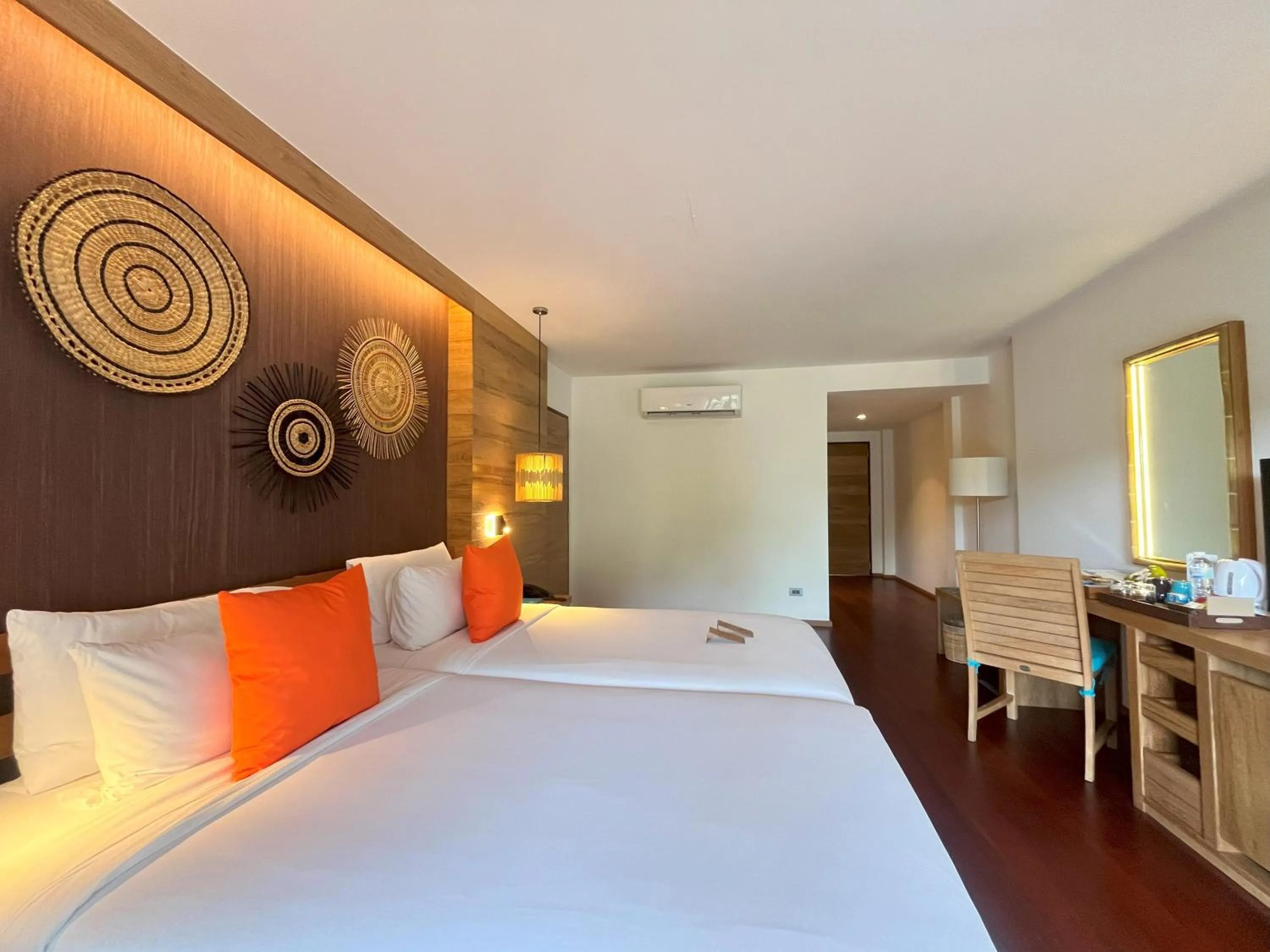 Bed in Ao Prao Resort