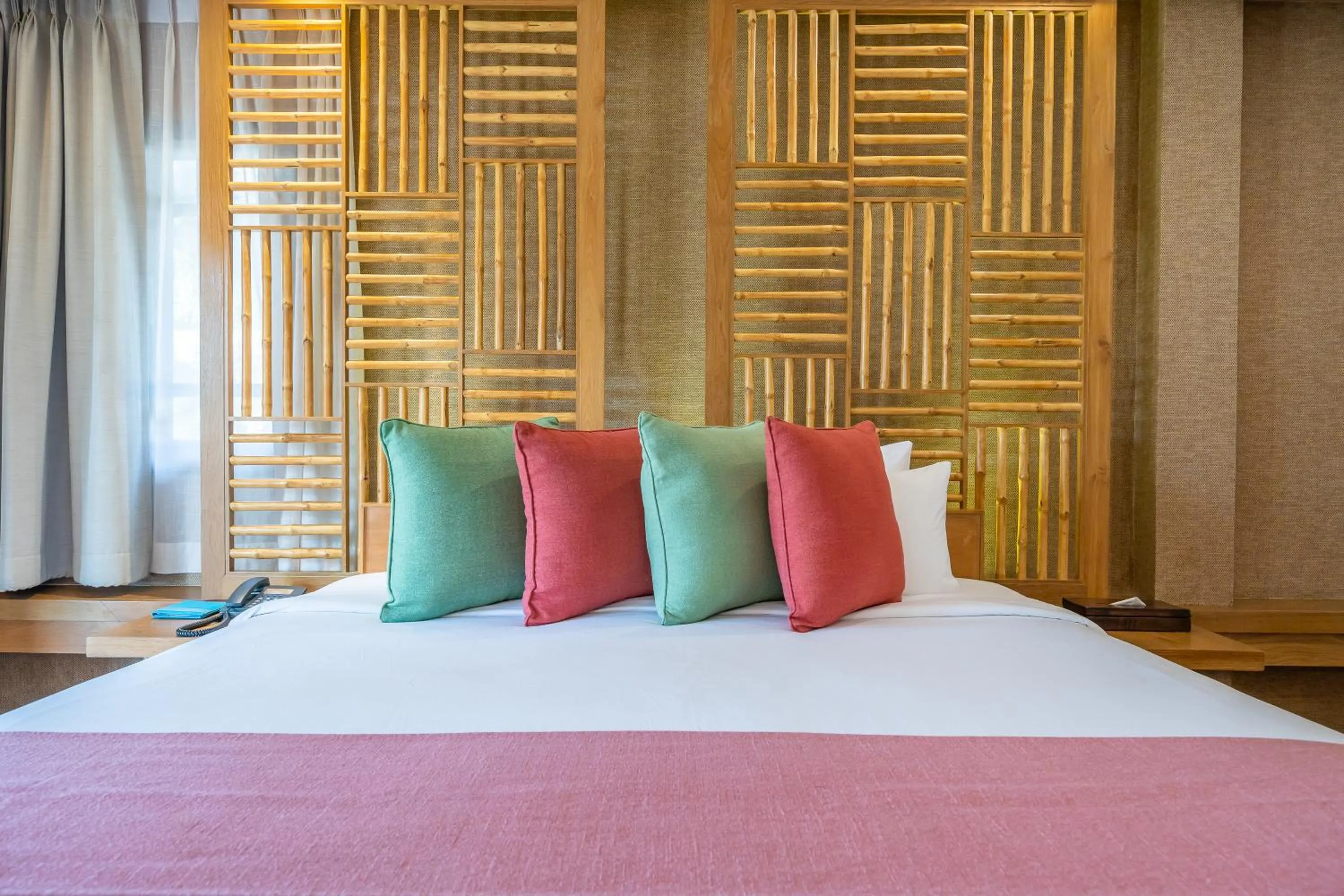 Bed in Ao Prao Resort
