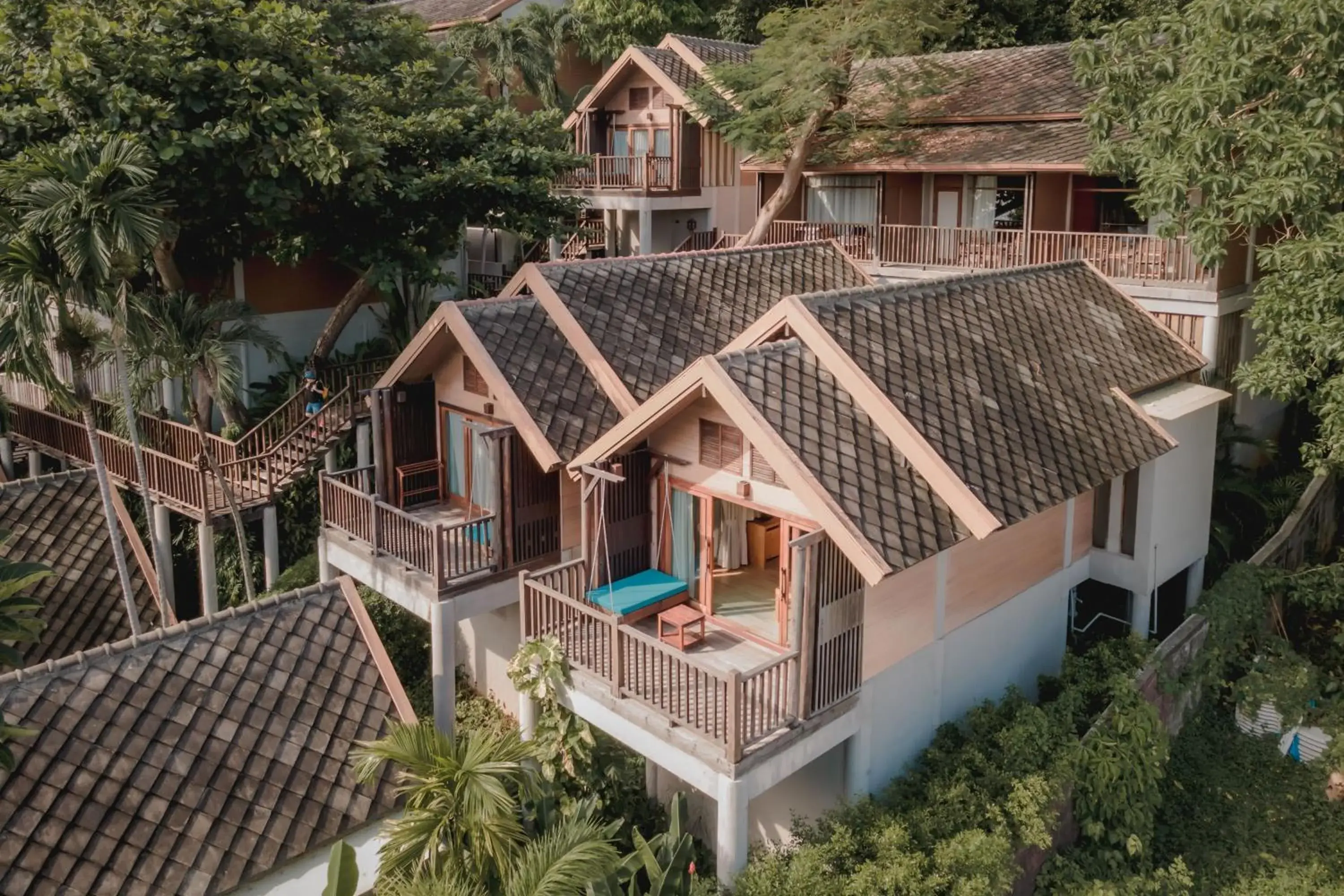 Property building in Ao Prao Resort Property building in Ao Prao Resort