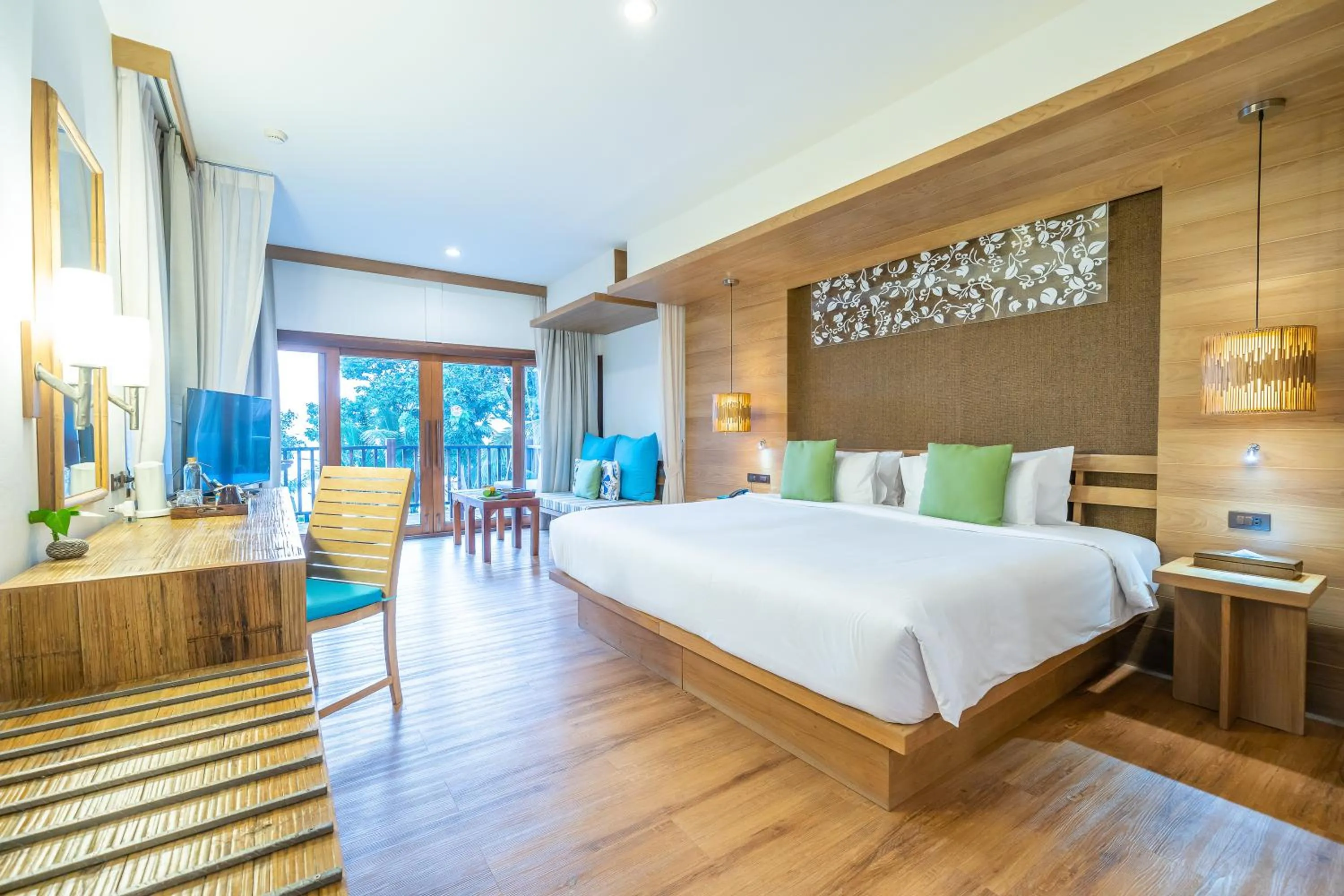 Photo of the whole room, Bed in Ao Prao Resort