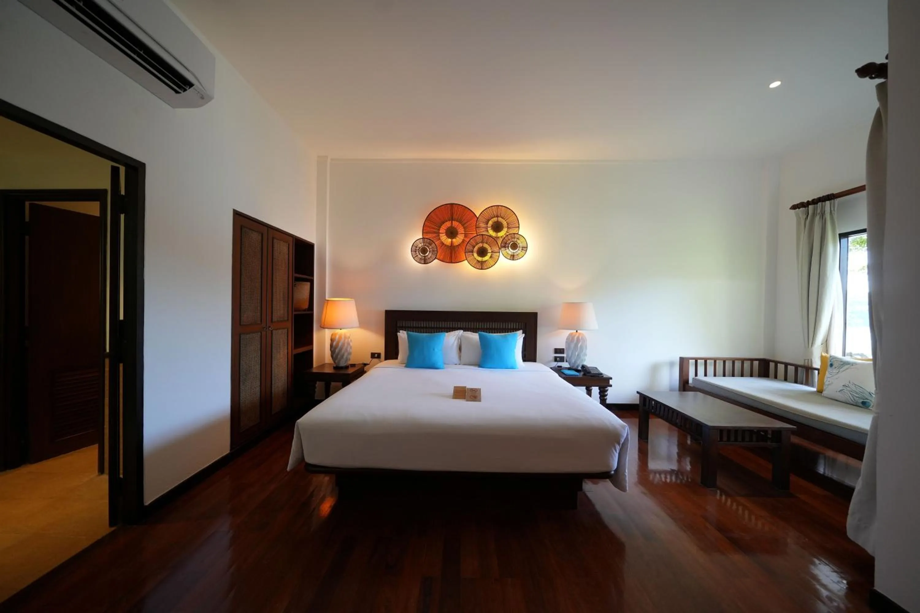 Bed in Ao Prao Resort