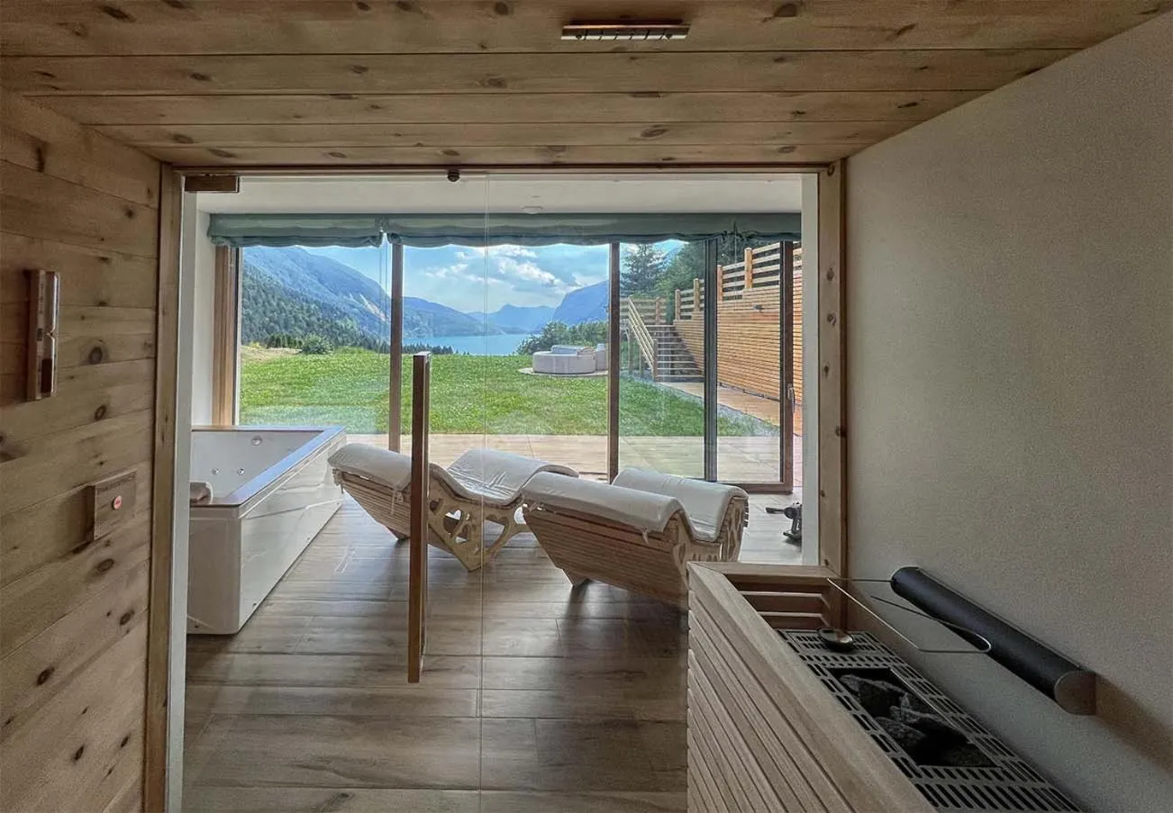 Sauna in Agriturismo Ai Castioni