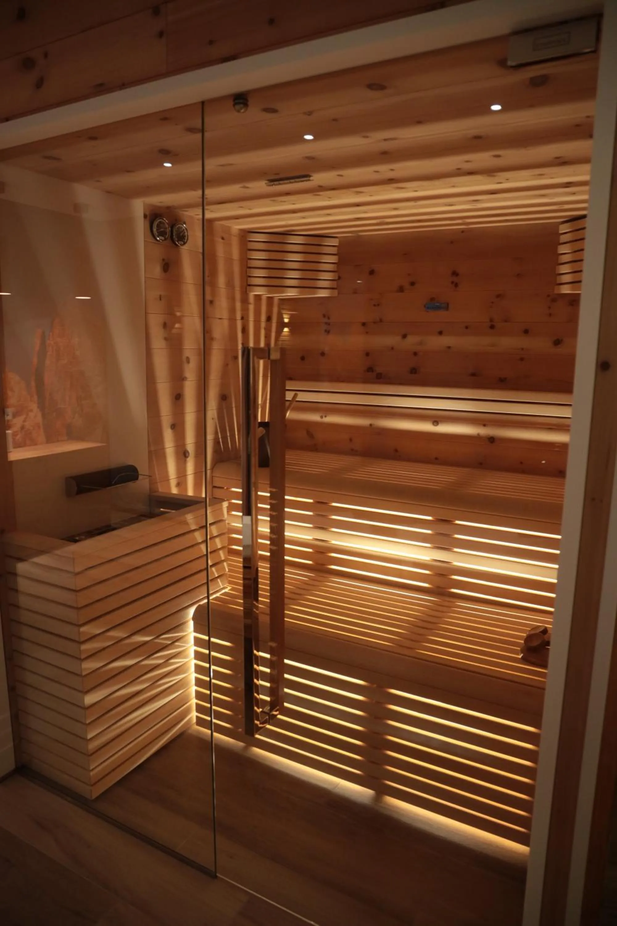 Sauna in Agriturismo Ai Castioni