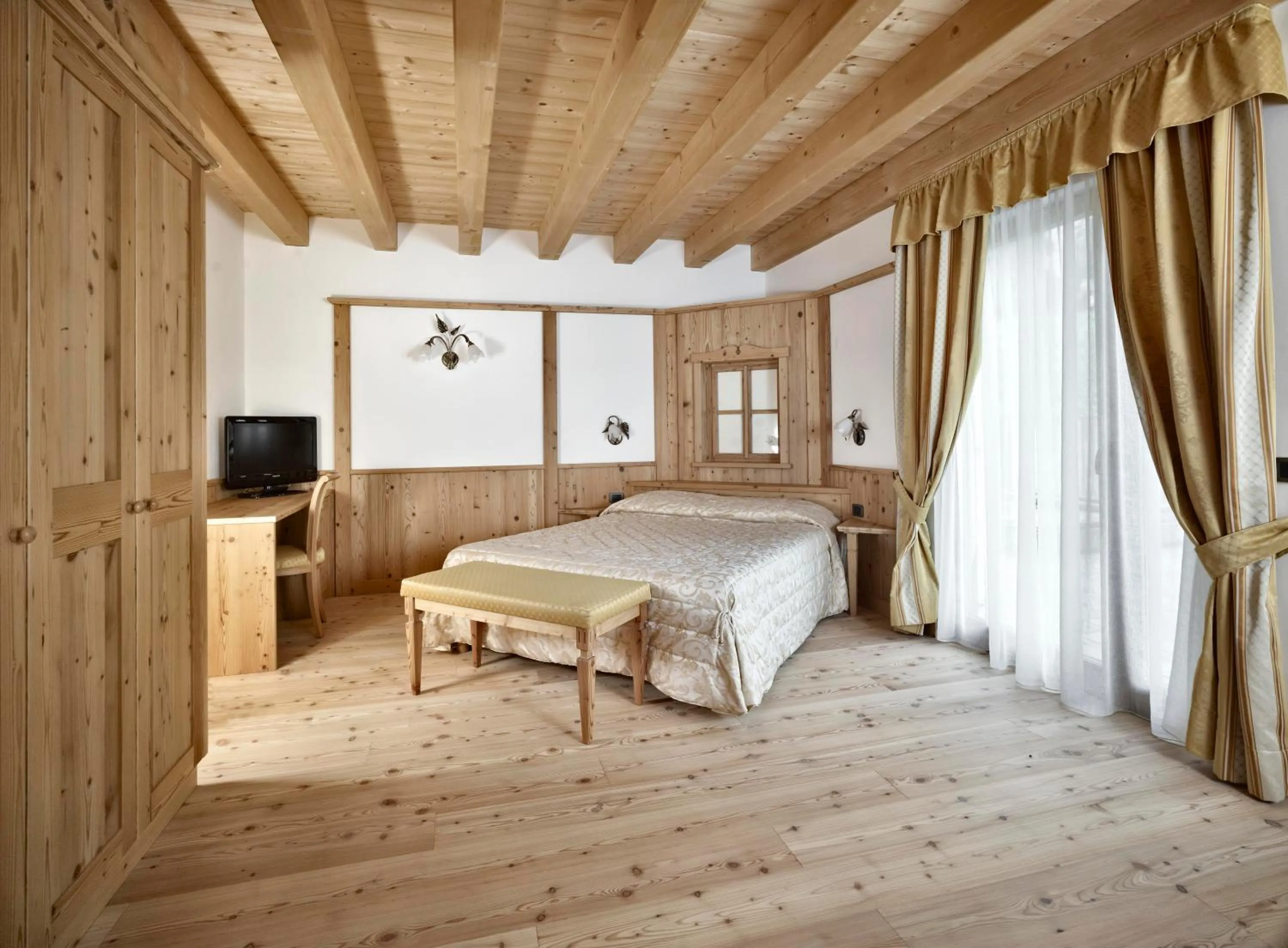 Photo of the whole room, Bed in Agriturismo Ai Castioni