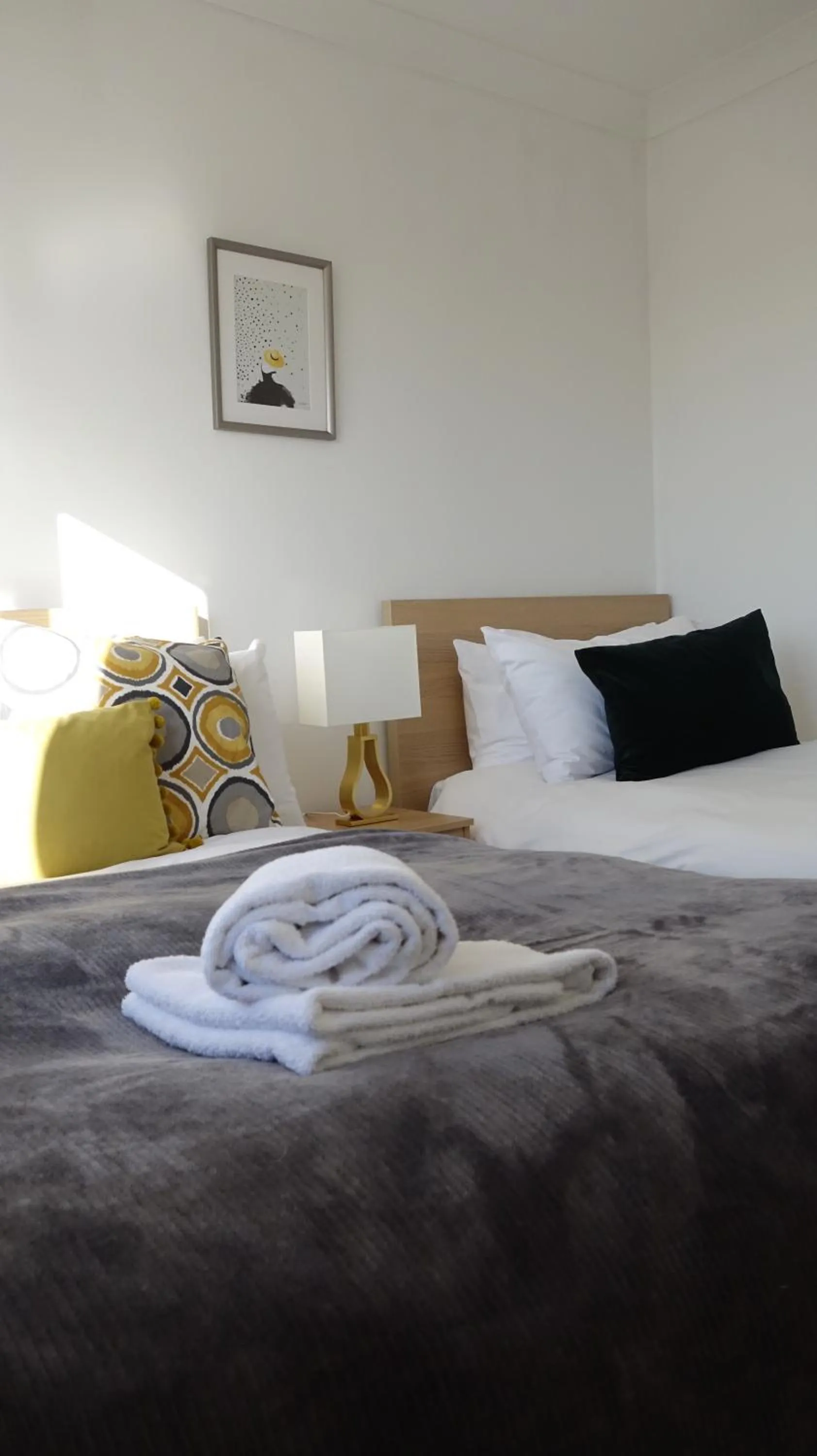 Bedroom in Airport Garden Rooms