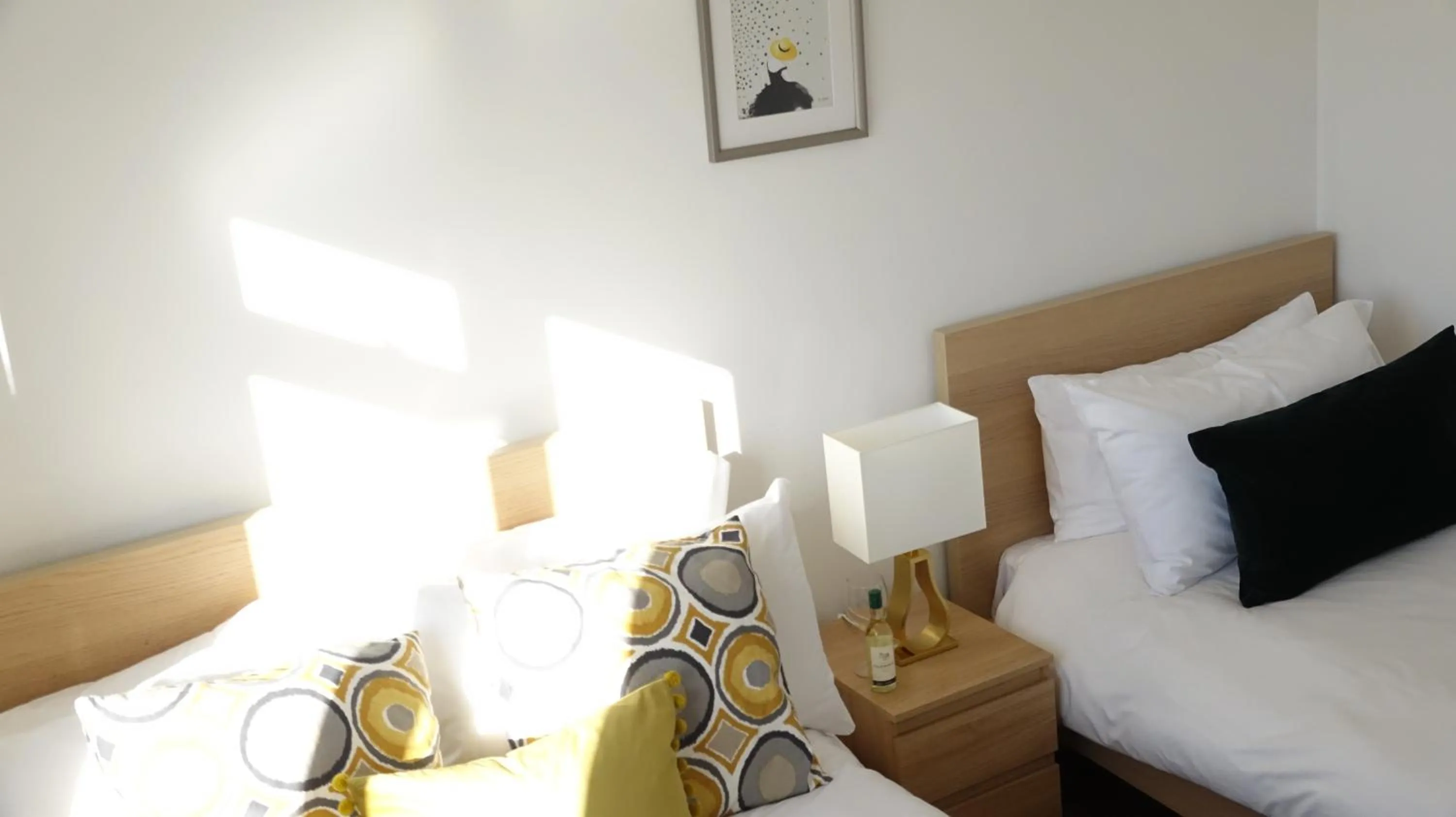 Bedroom in Airport Garden Rooms