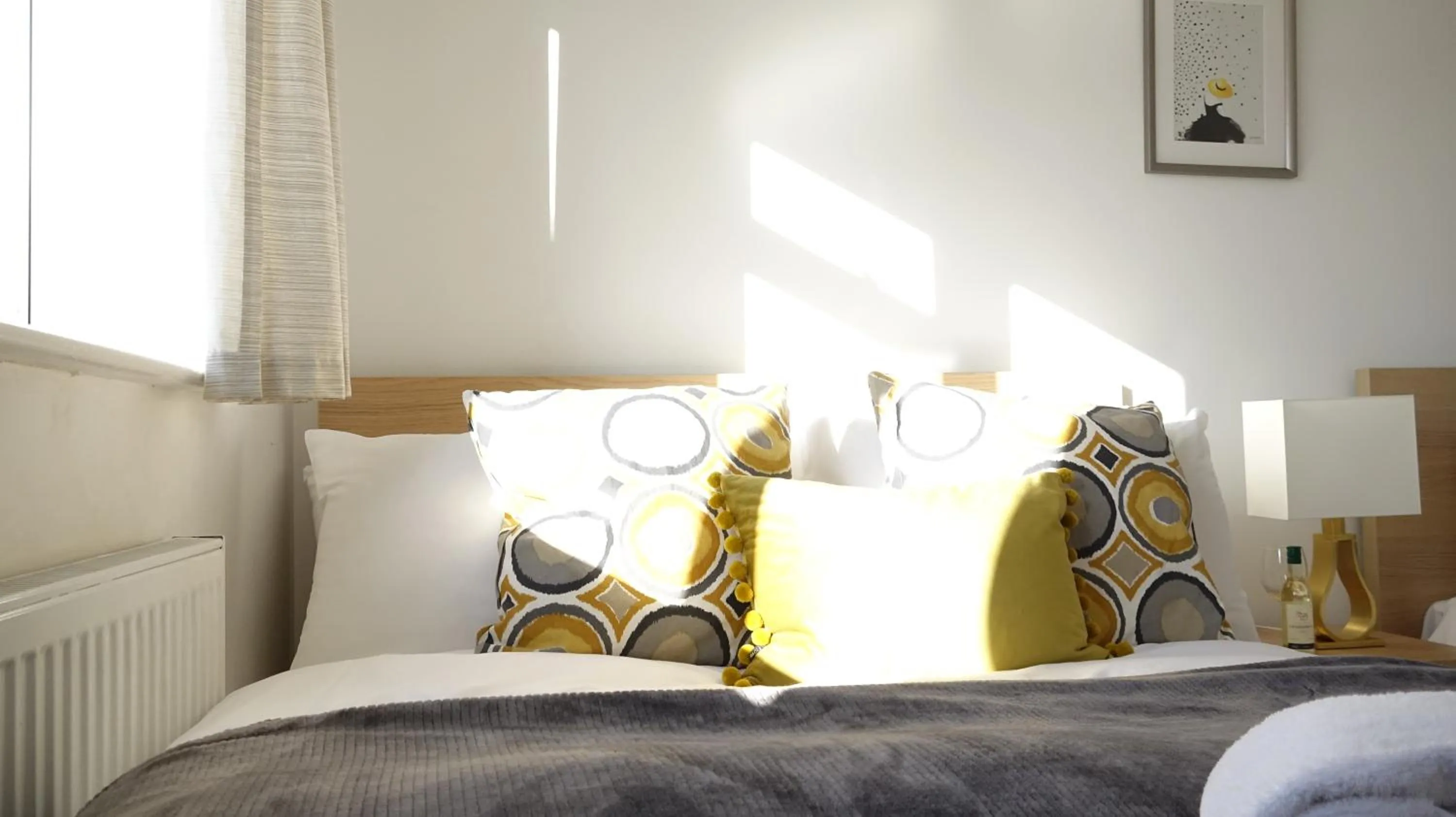 Bedroom in Airport Garden Rooms