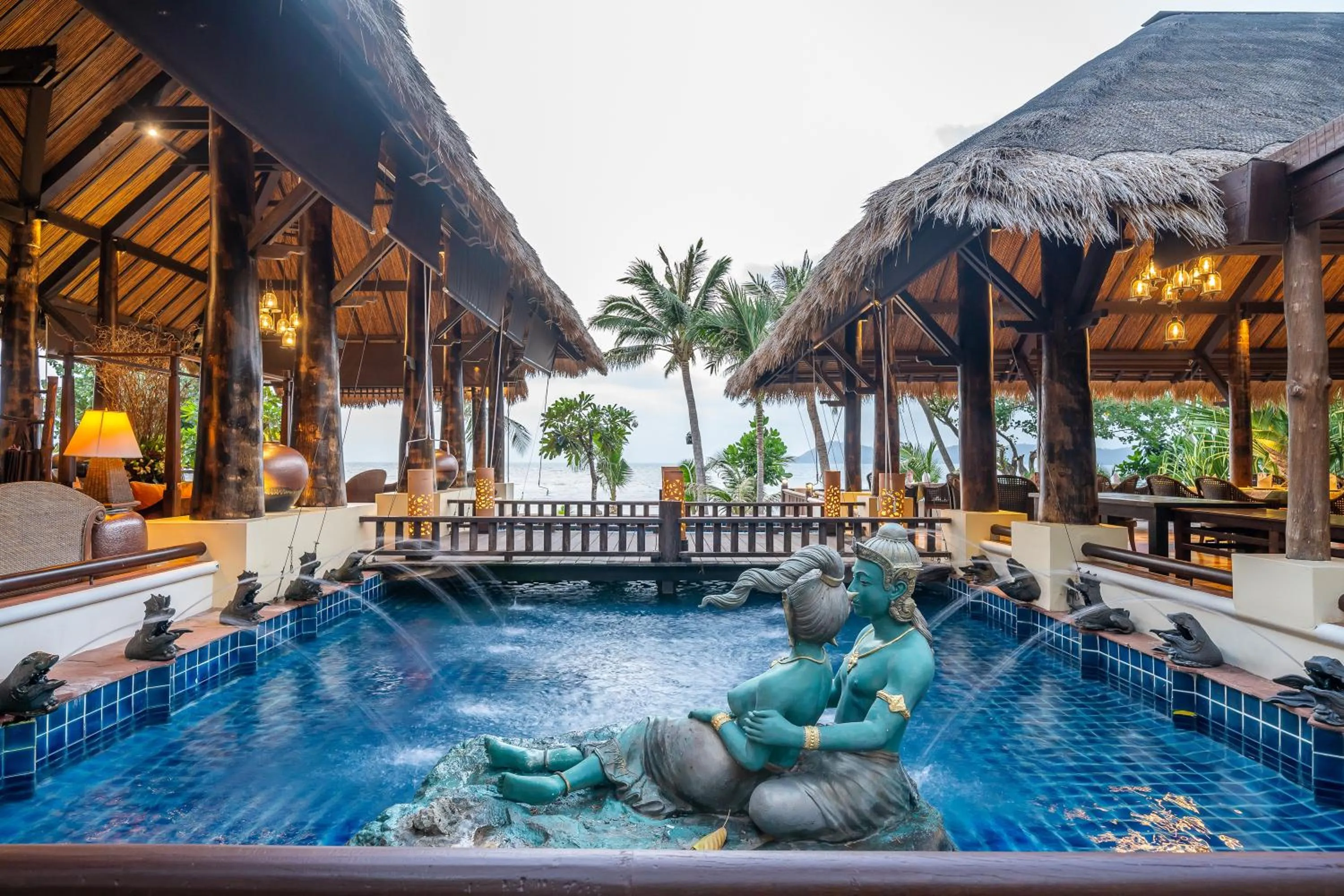 Lobby or reception in Le Vimarn Cottages & Spa