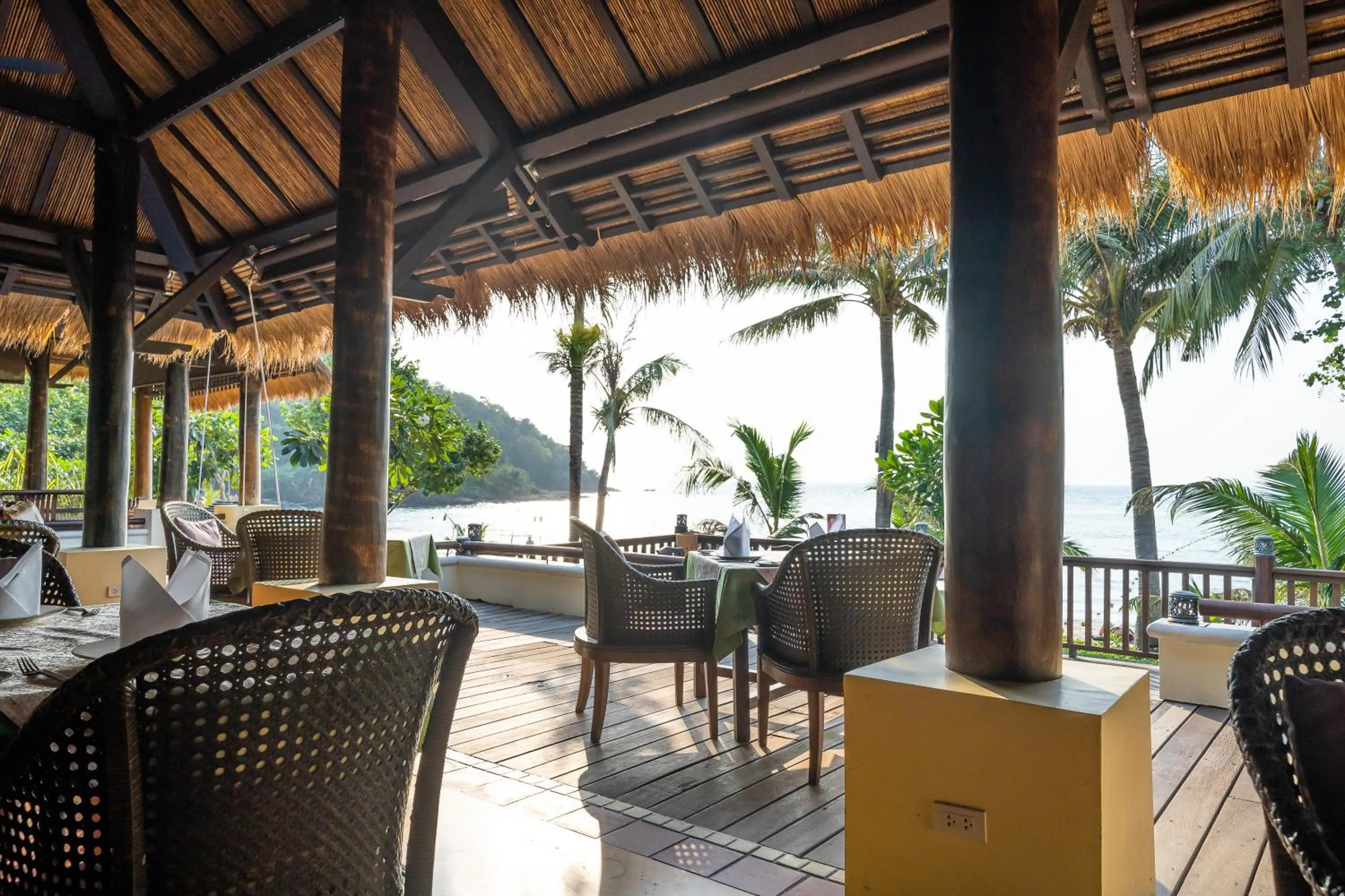 Restaurant/places to eat in Le Vimarn Cottages & Spa