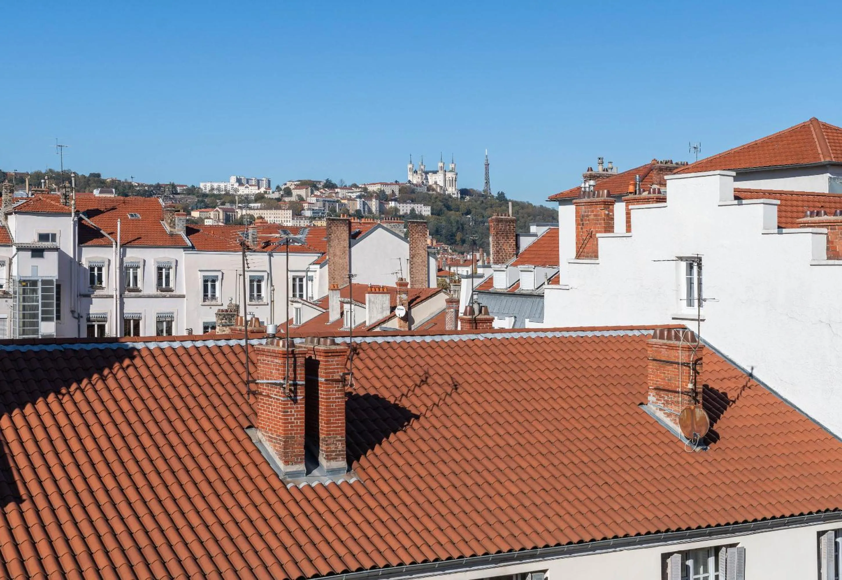City view in B&B HOTEL LYON Centre Perrache