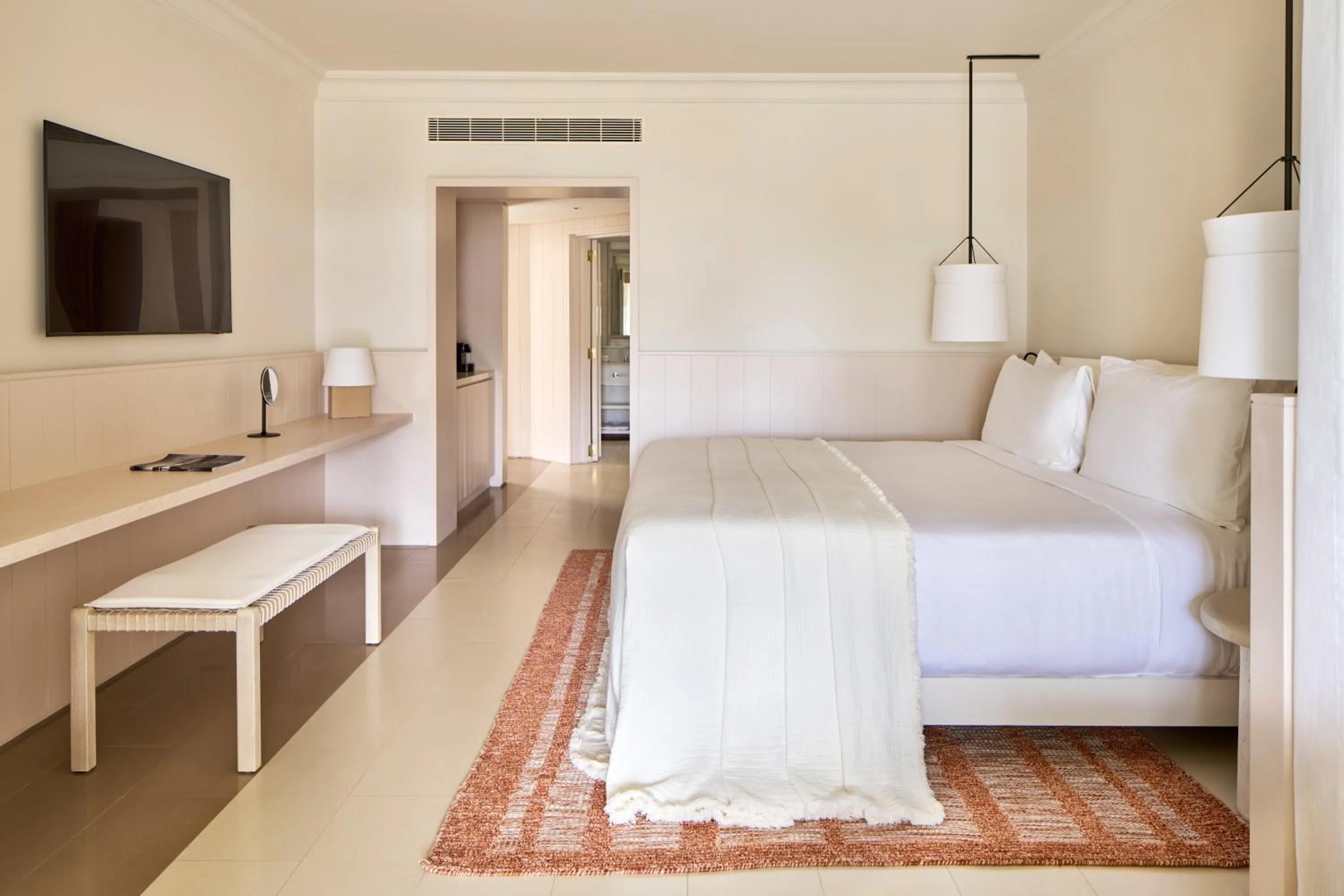Bedroom, Bed in LUX* Belle Mare Resort & Villas