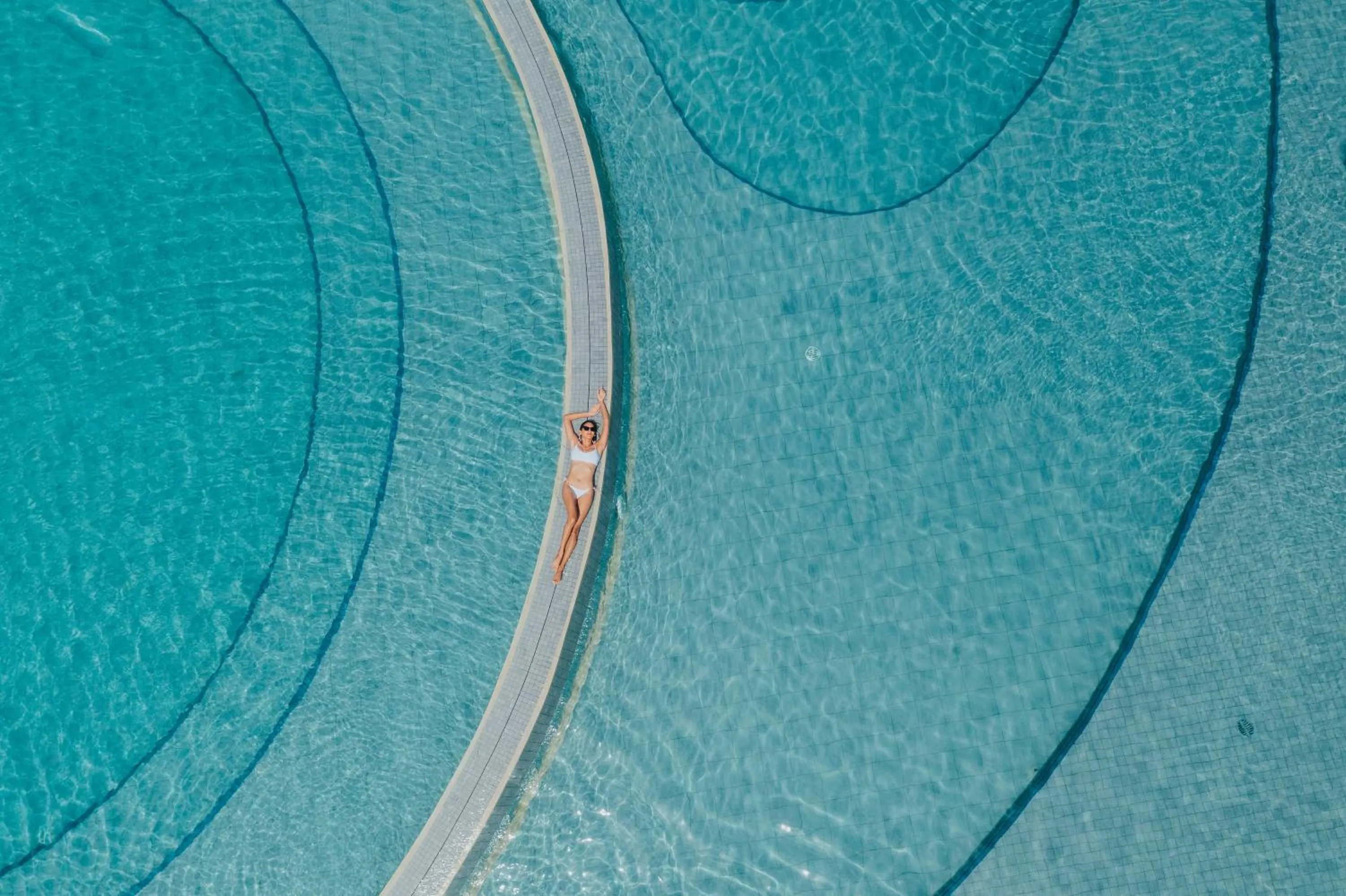 Bird's eye view in LUX* Belle Mare Resort & Villas