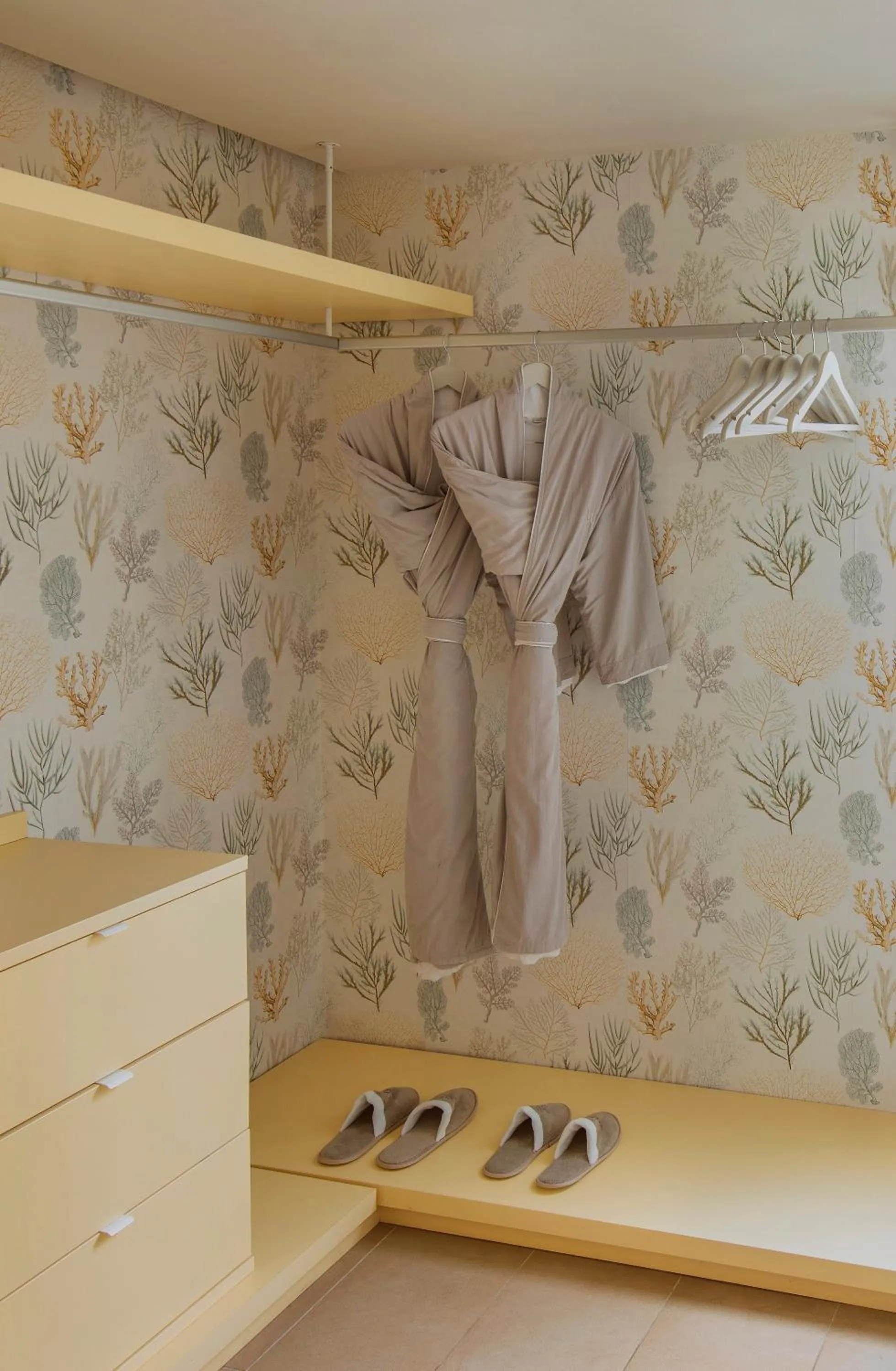 wardrobe in LUX* Belle Mare Resort & Villas