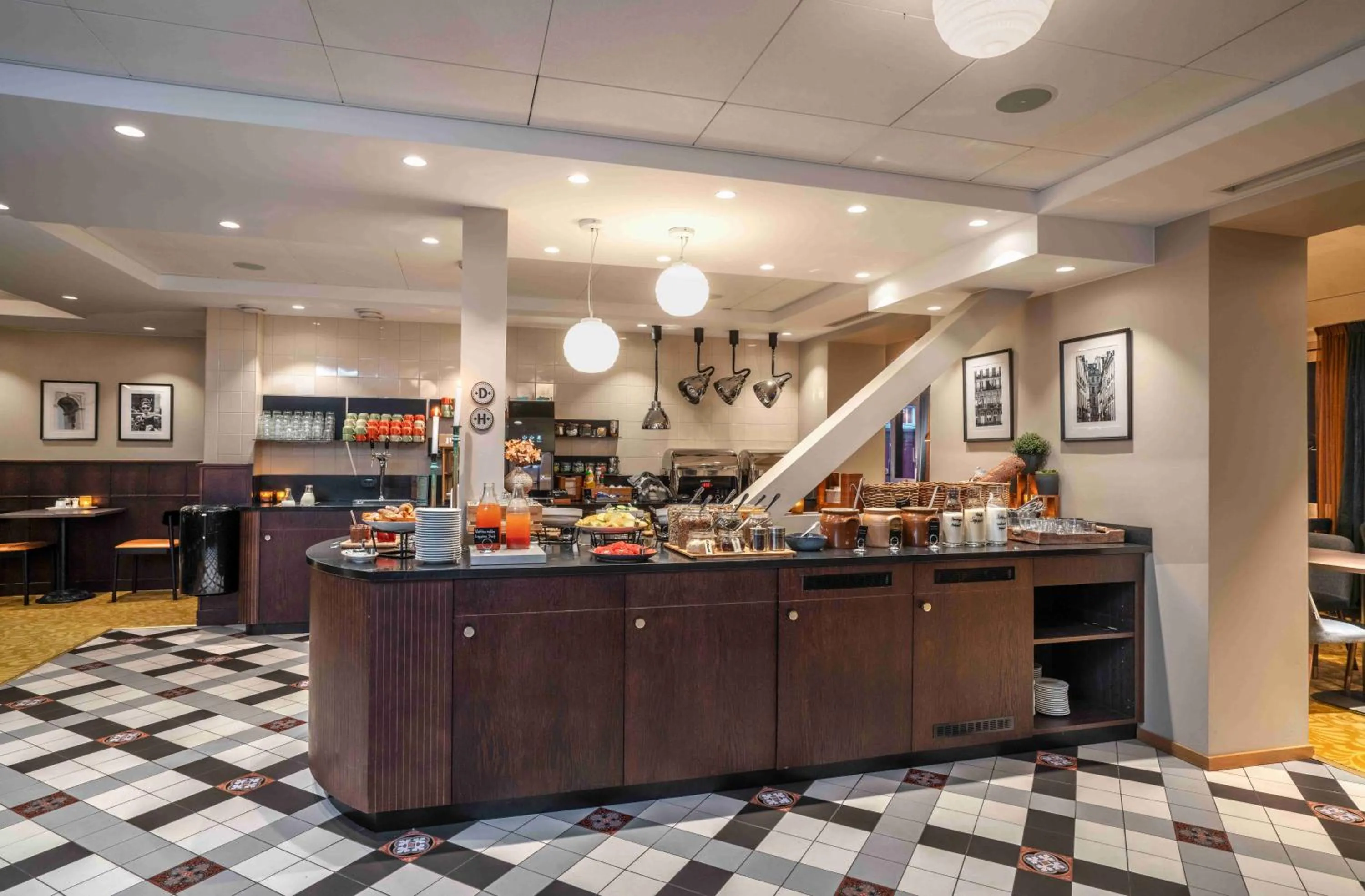 Continental breakfast in Thon Partner Hotel Dockyard